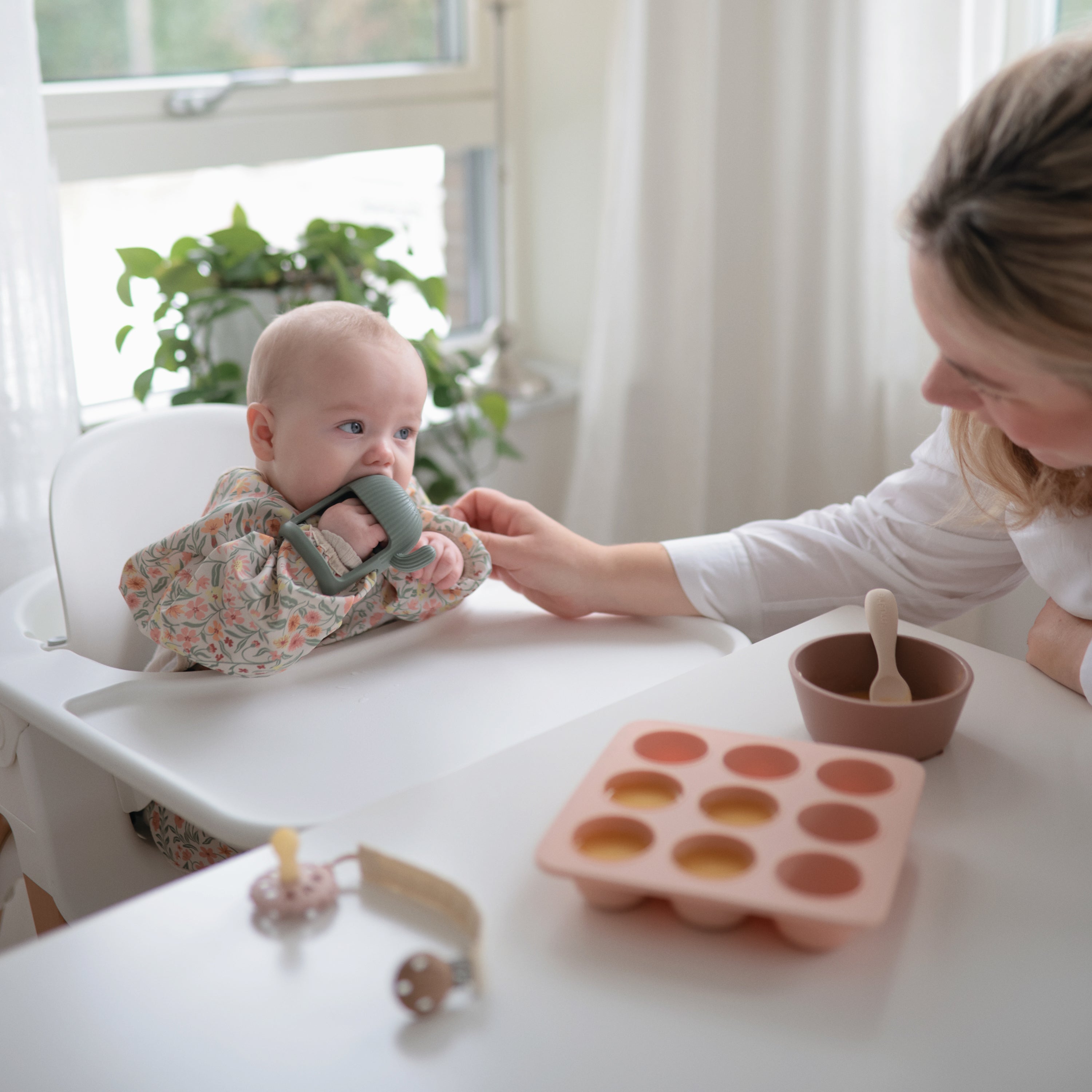 No-Drop Cactus Teether (Dried Thyme) {Drop Ship}