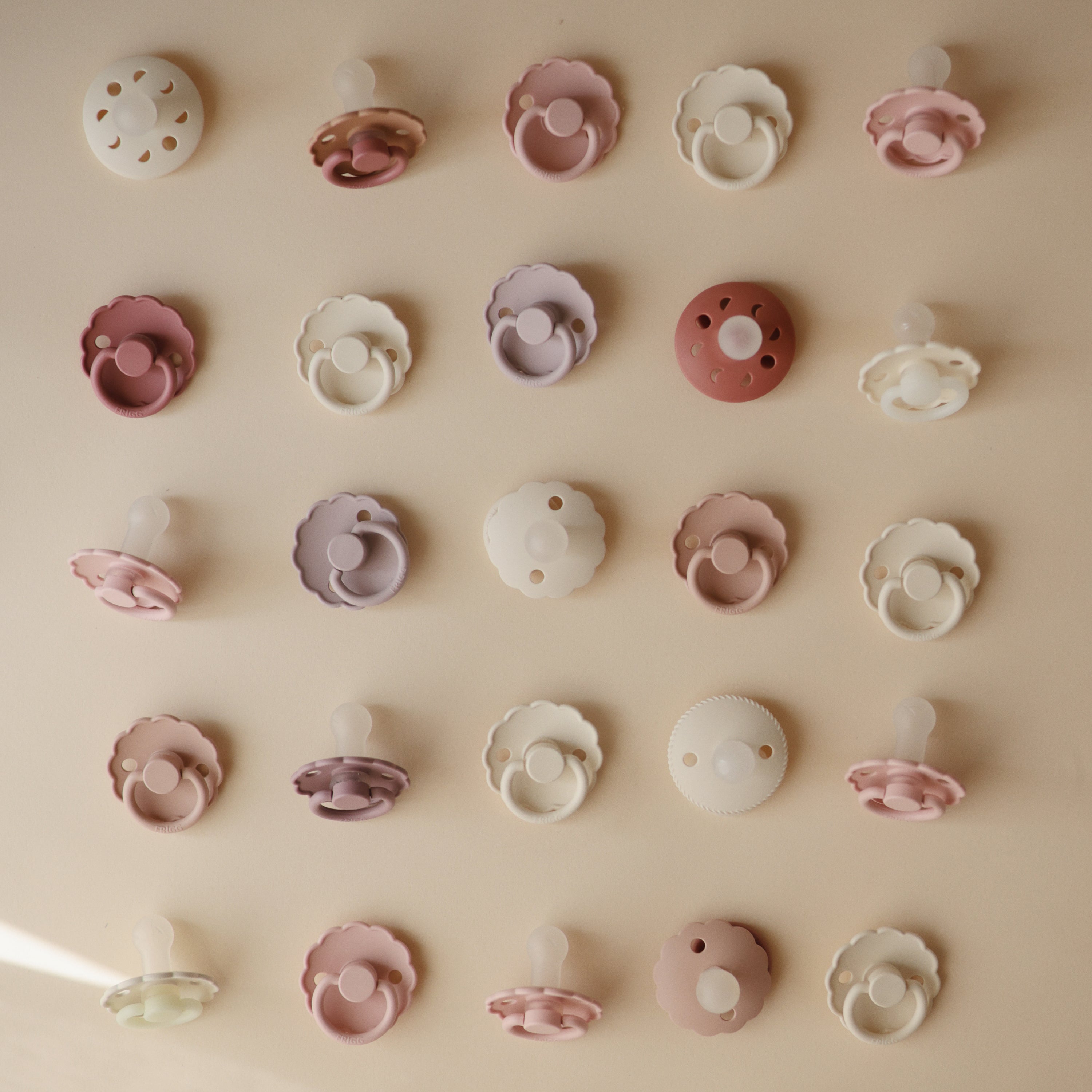 FRIGG Moon Silicone Pacifier 2-Pack {Drop Ship}
