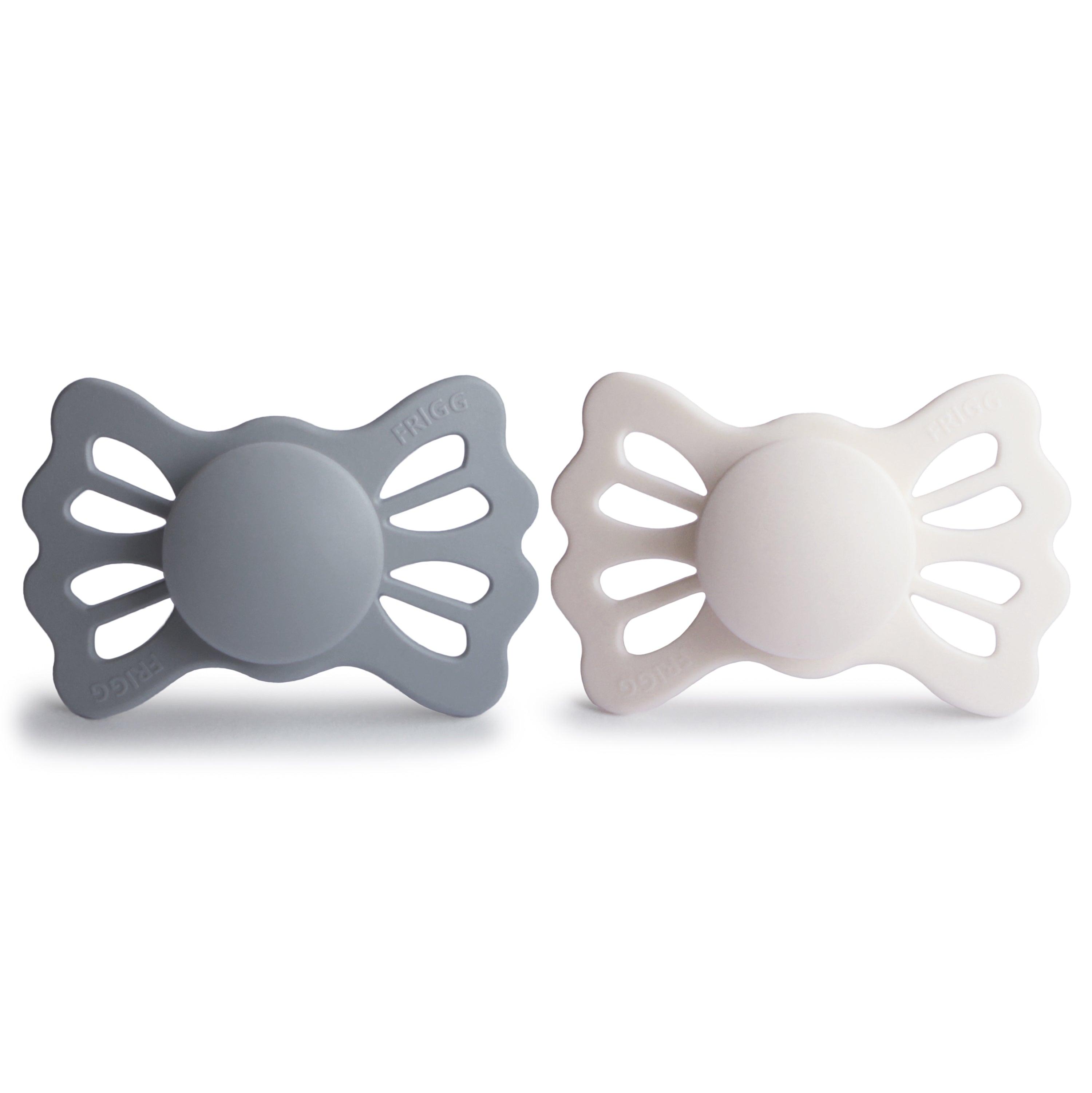 FRIGG Lucky Symmetrical Silicone Pacifier 2-Pack (6-18 Months) {Drop Ship}