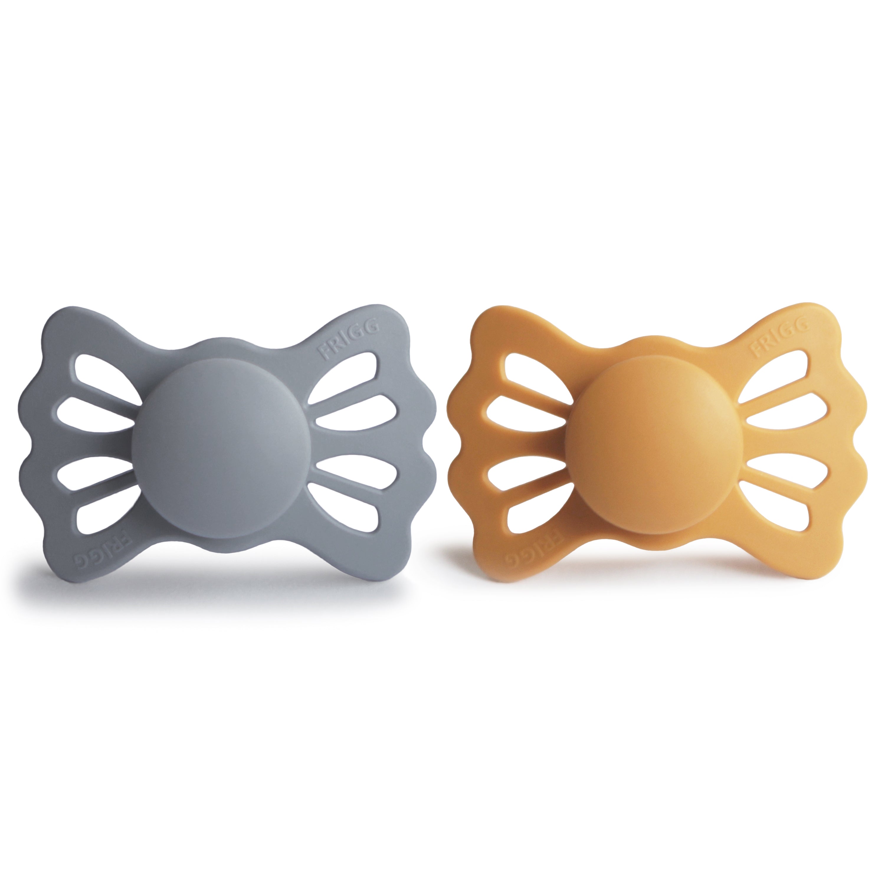 FRIGG Lucky Symmetrical Silicone Pacifier 2-Pack (6-18 Months) {Drop Ship}