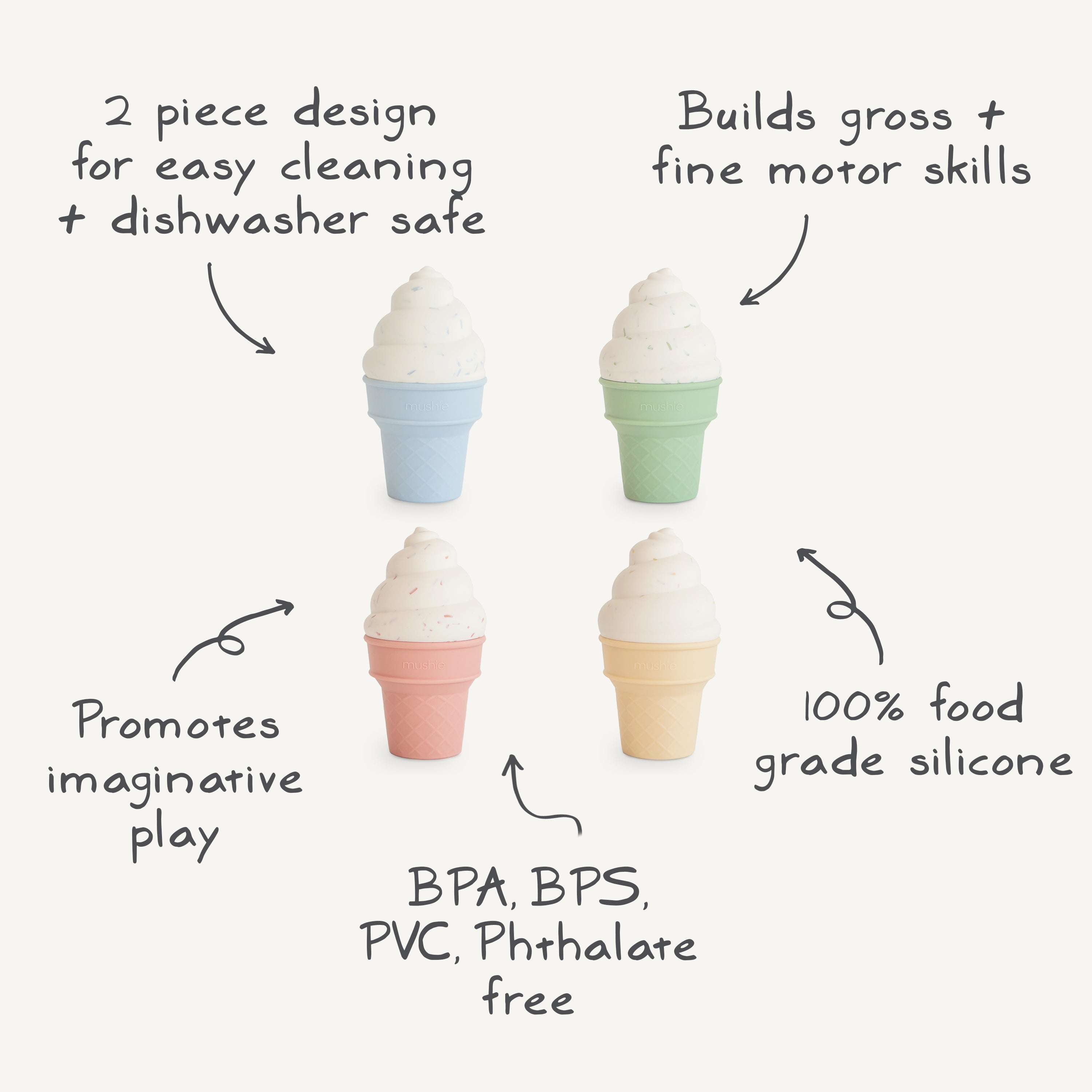 Mix and Match Ice Cream Toy {Drop Ship}