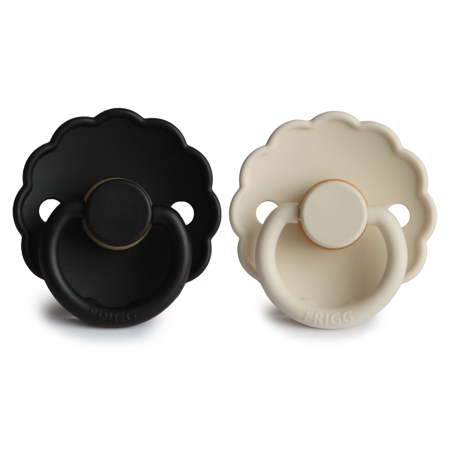 FRIGG Daisy Natural Rubber Pacifier 2-Pack {Drop Ship}
