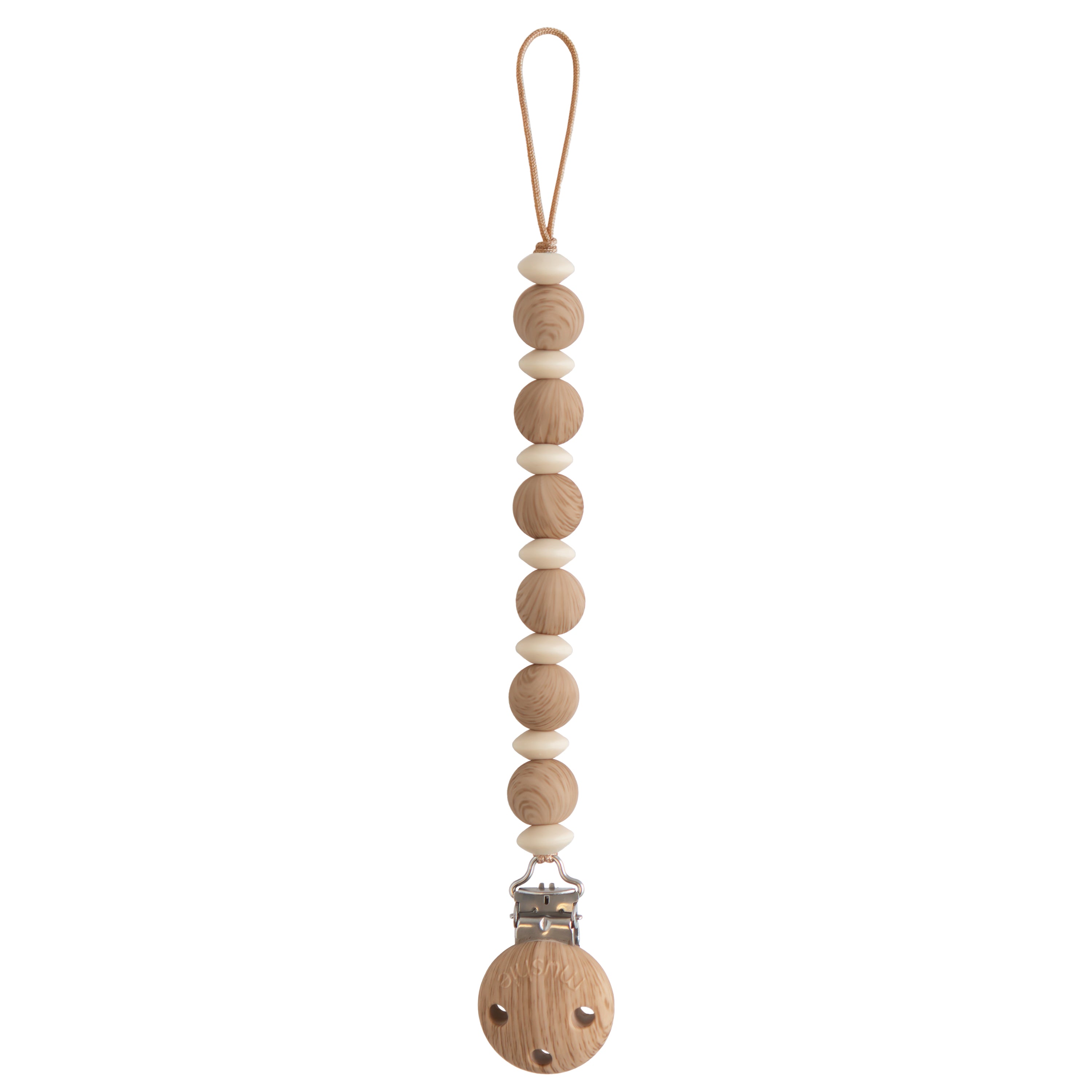 Silicone Pacifier Clip | Luna {Drop Ship}