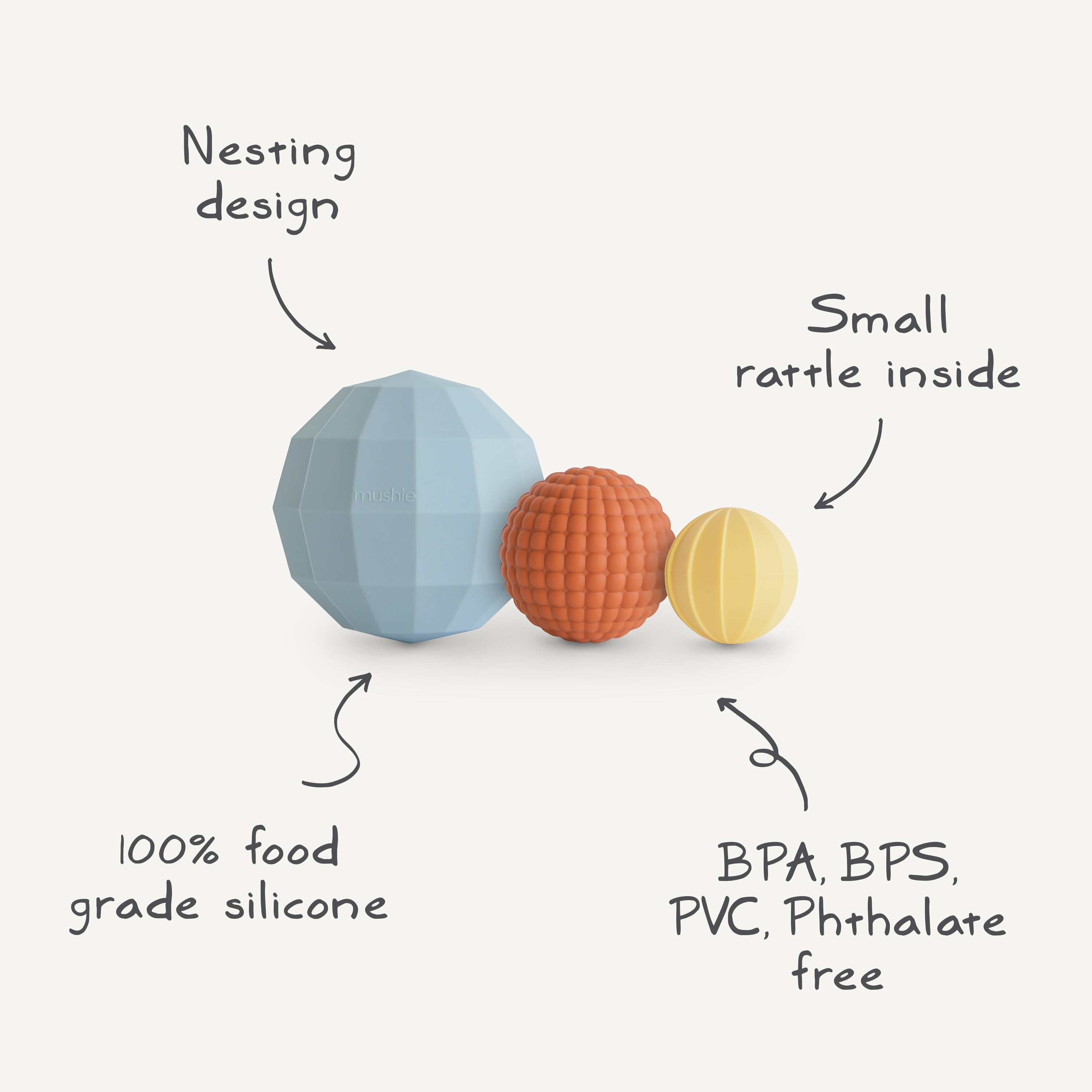 Nesting Spheres Sensory Toy {Drop Ship}