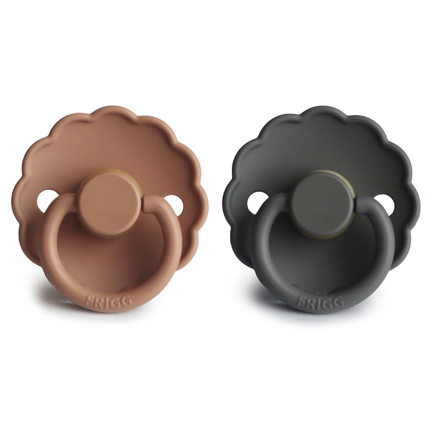 FRIGG Daisy Natural Rubber Pacifier 2-Pack {Drop Ship}