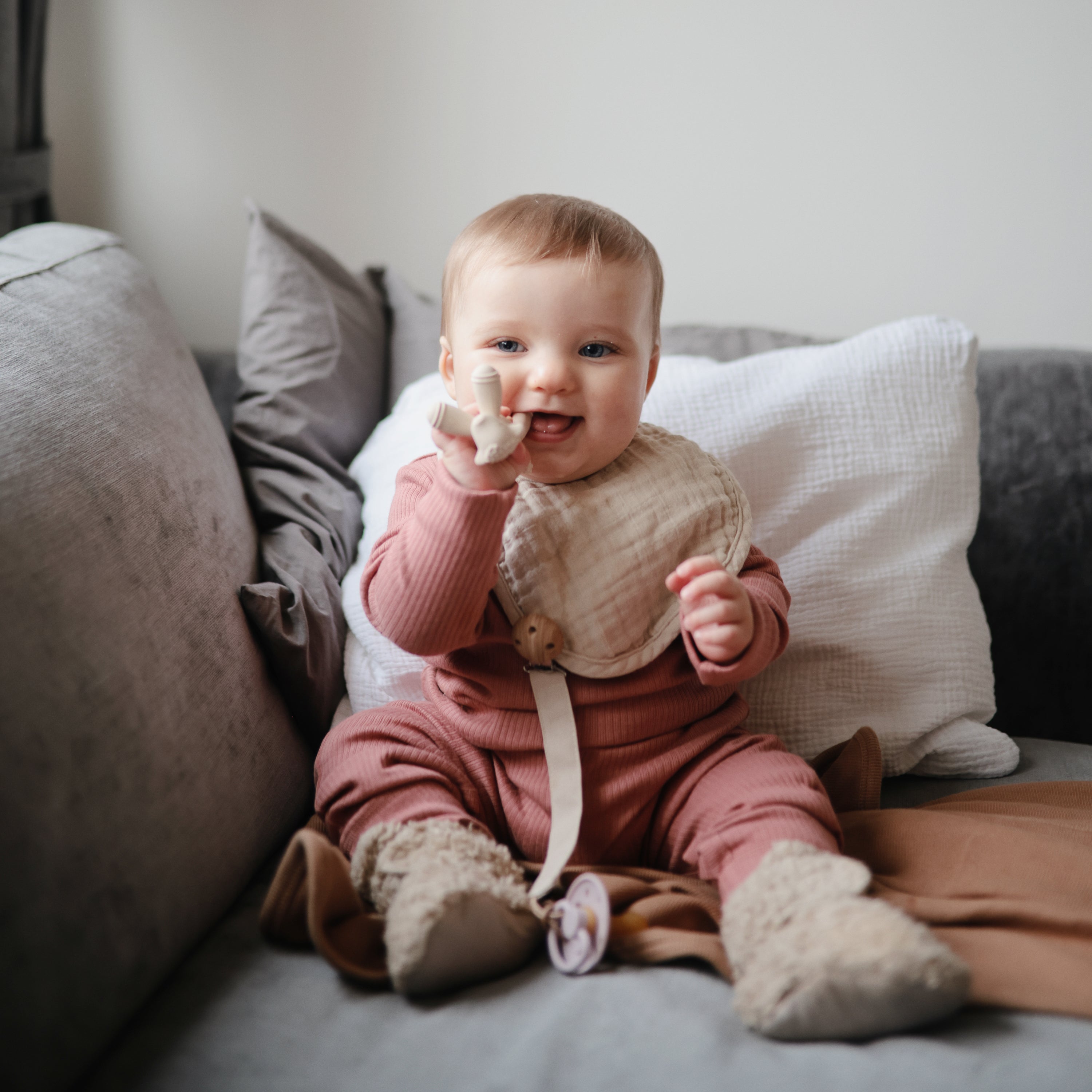 Lamb Figurine Teether {Drop Ship}