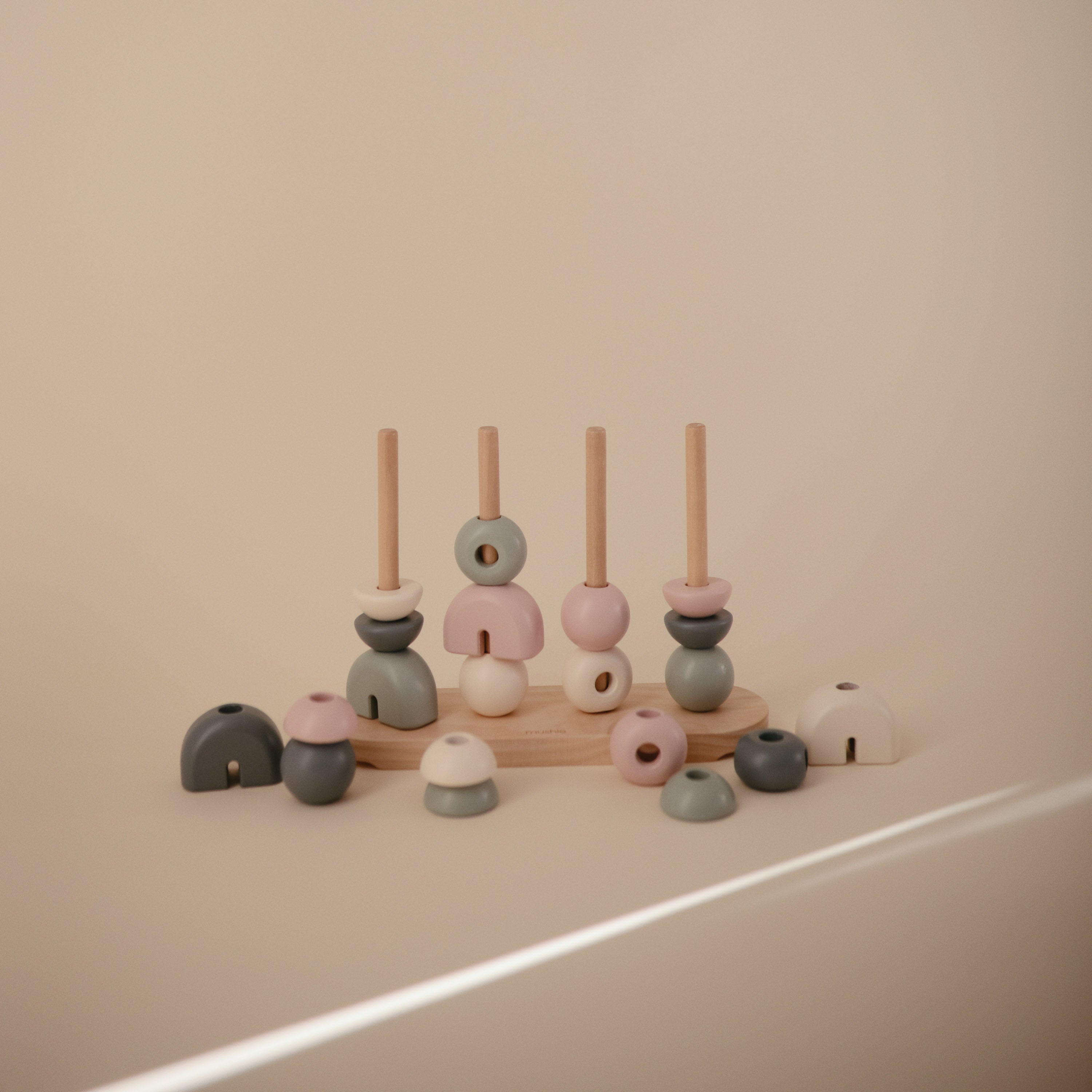 Wooden Multi Shape Stacker {Drop Ship}