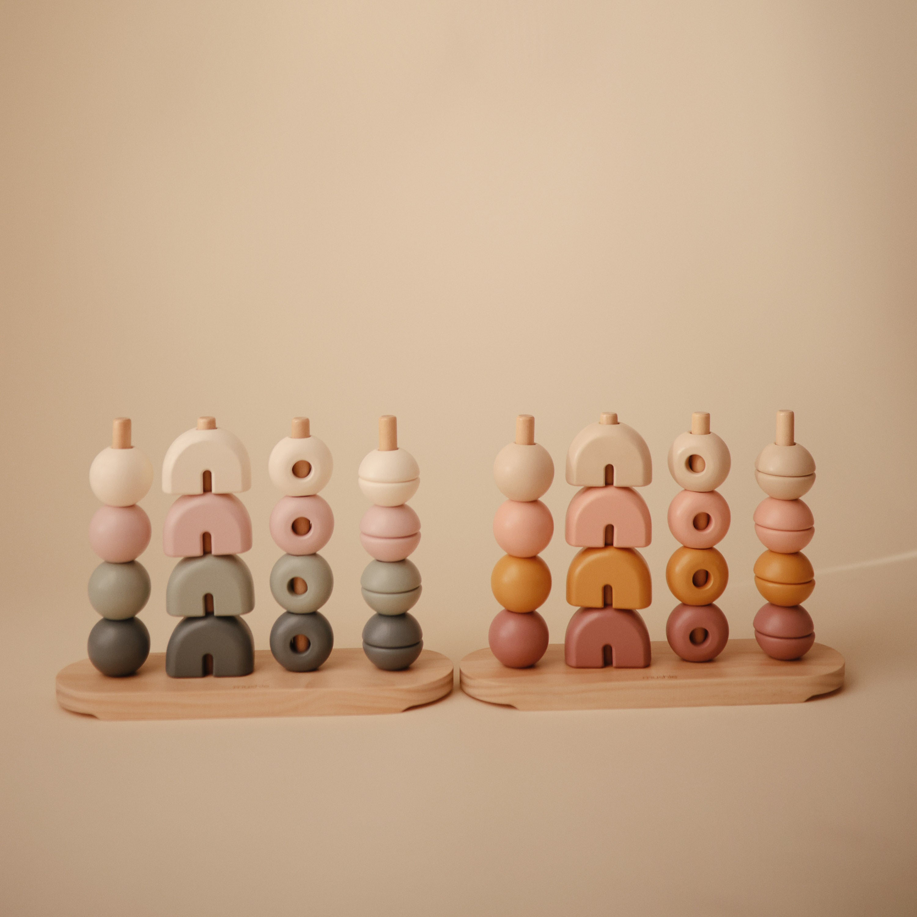 Wooden Multi Shape Stacker {Drop Ship}