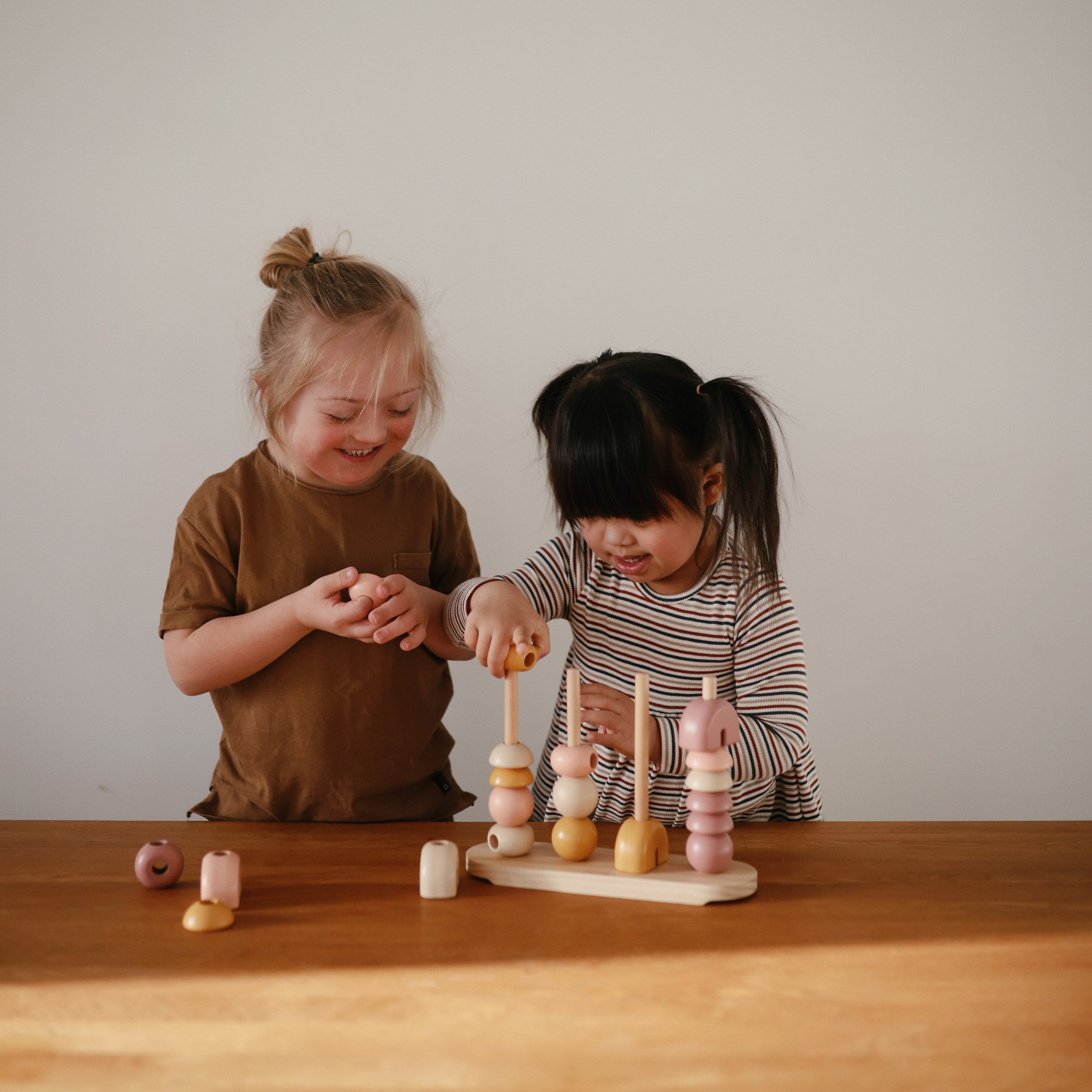 Wooden Multi Shape Stacker {Drop Ship}