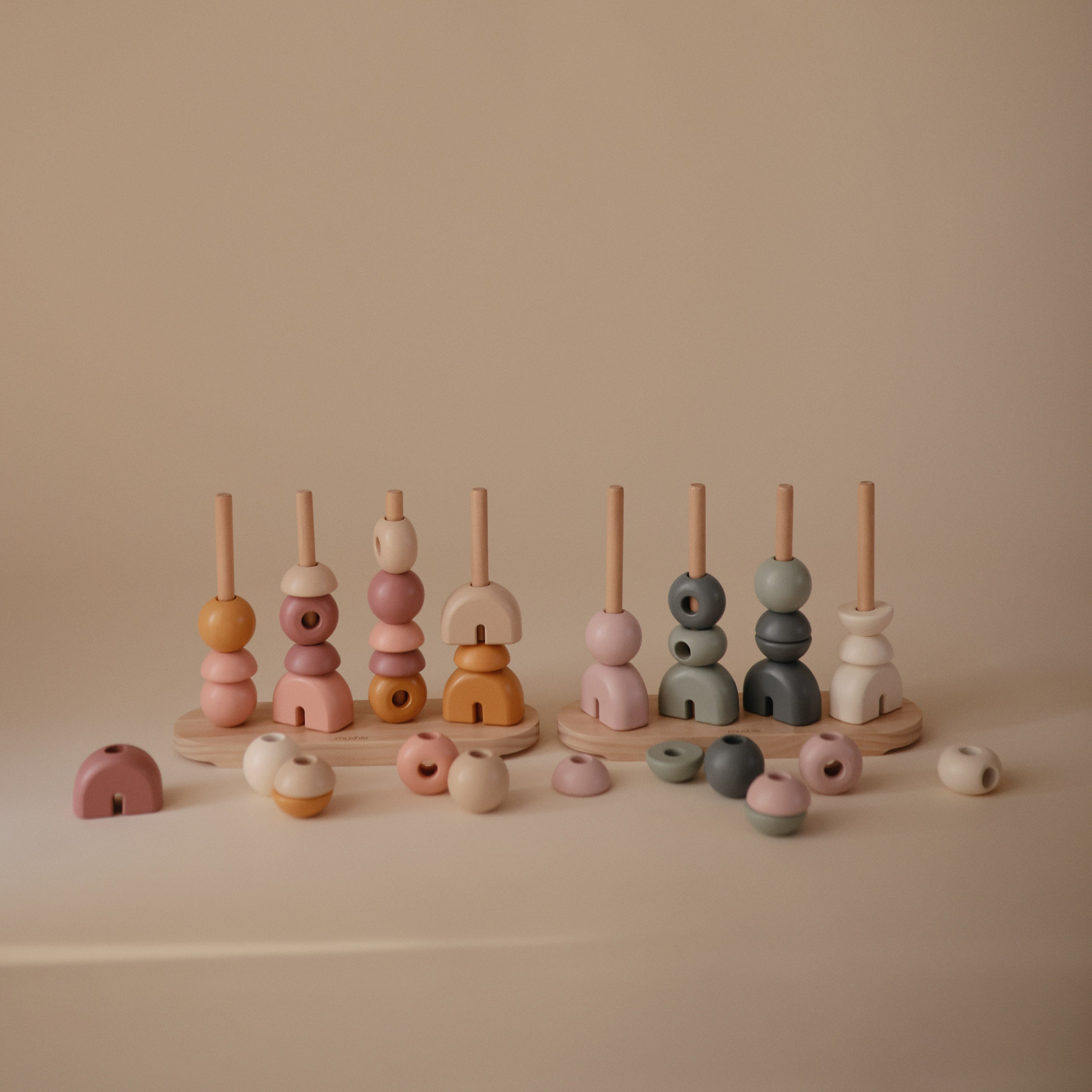 Wooden Multi Shape Stacker {Drop Ship}