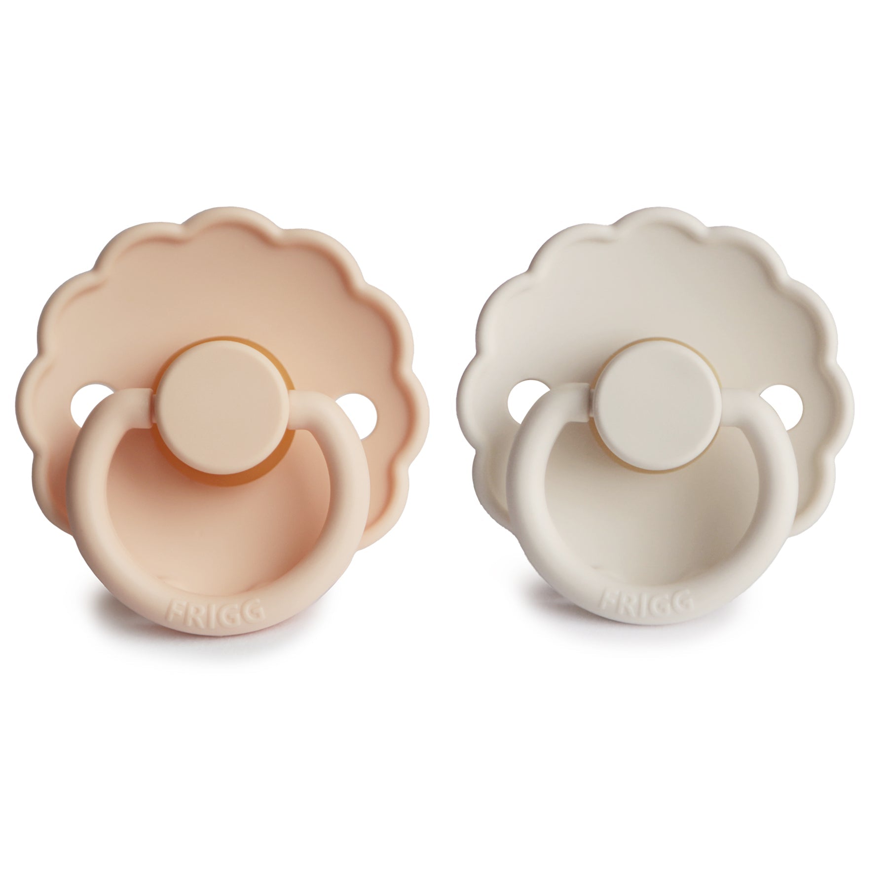 FRIGG Daisy Natural Rubber Pacifier 2-Pack {Drop Ship}