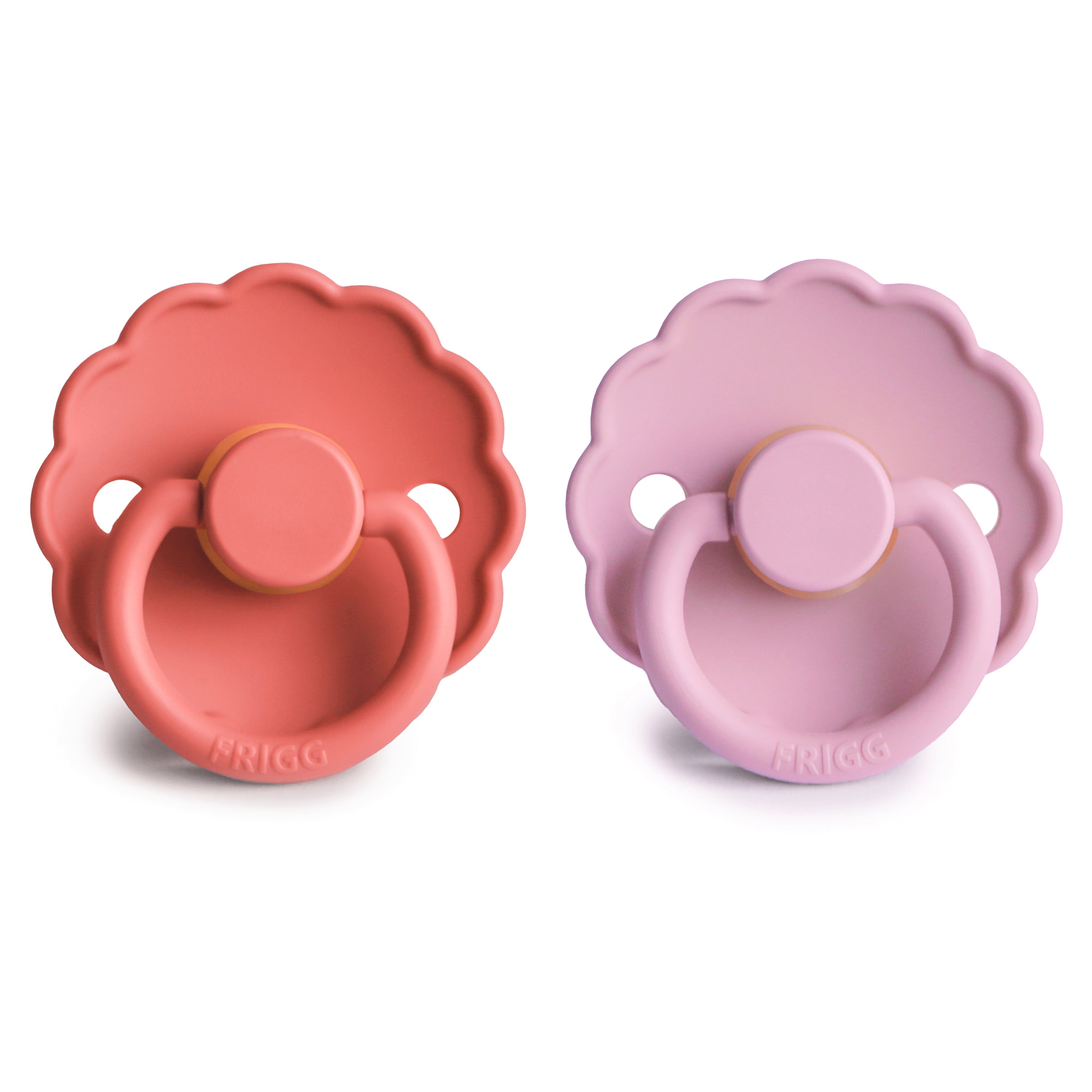 FRIGG Daisy Natural Rubber Pacifier 2-Pack {Drop Ship}