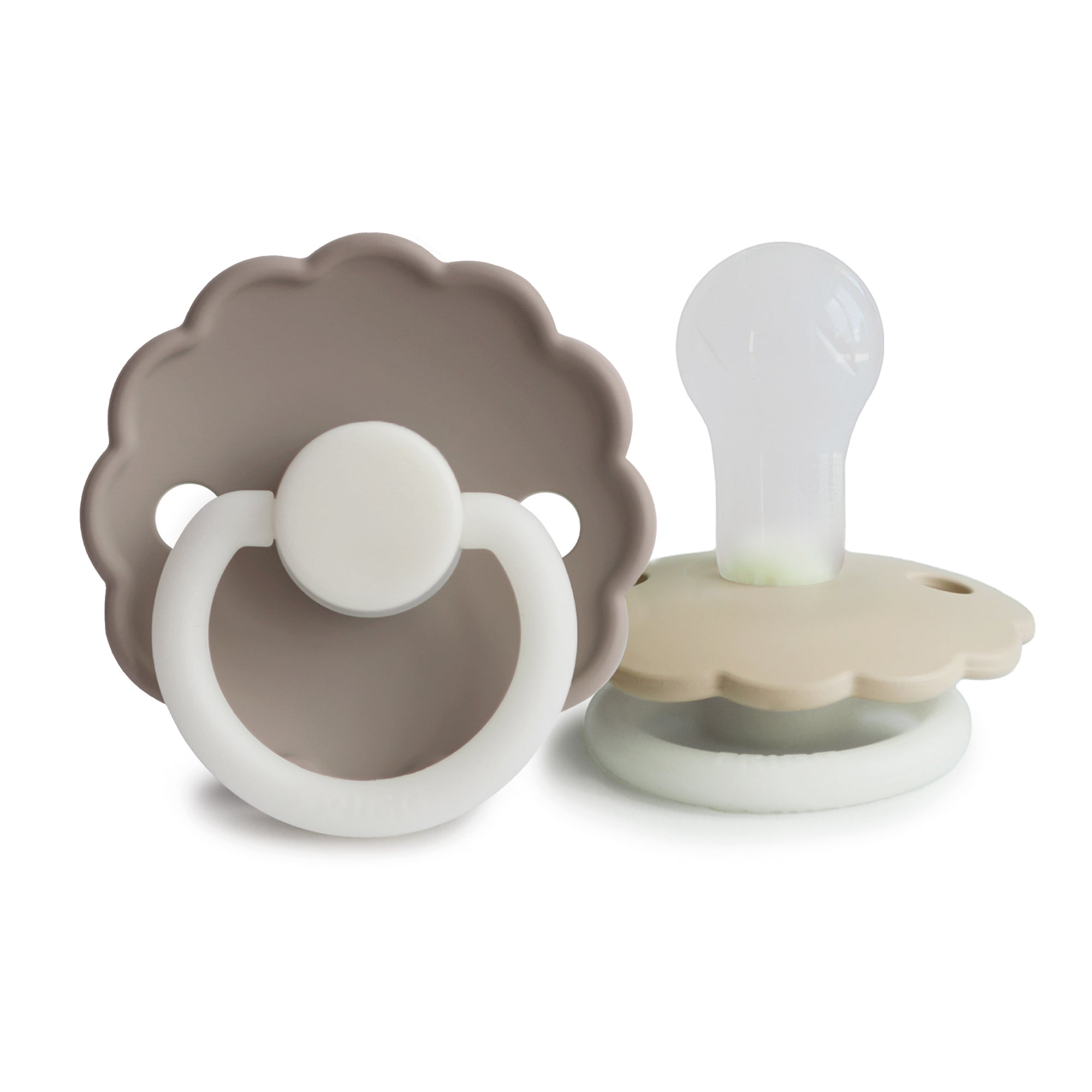 FRIGG Daisy Night Silicone Pacifier 2-Pack {Drop Ship}