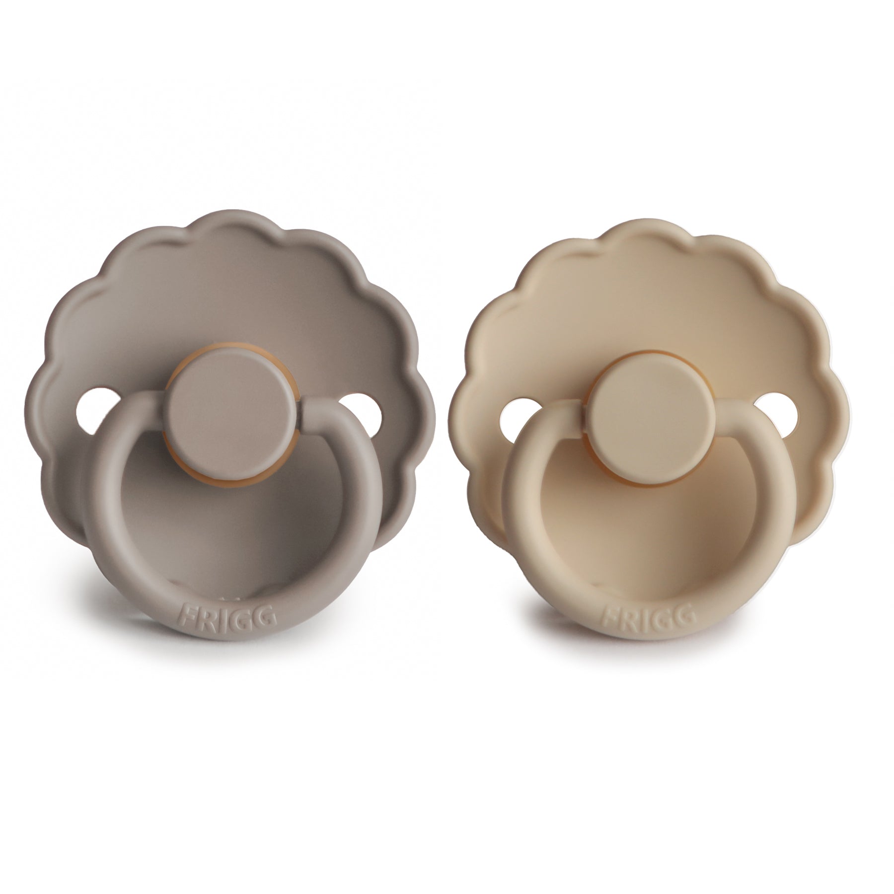 FRIGG Daisy Natural Rubber Pacifier 2-Pack {Drop Ship}