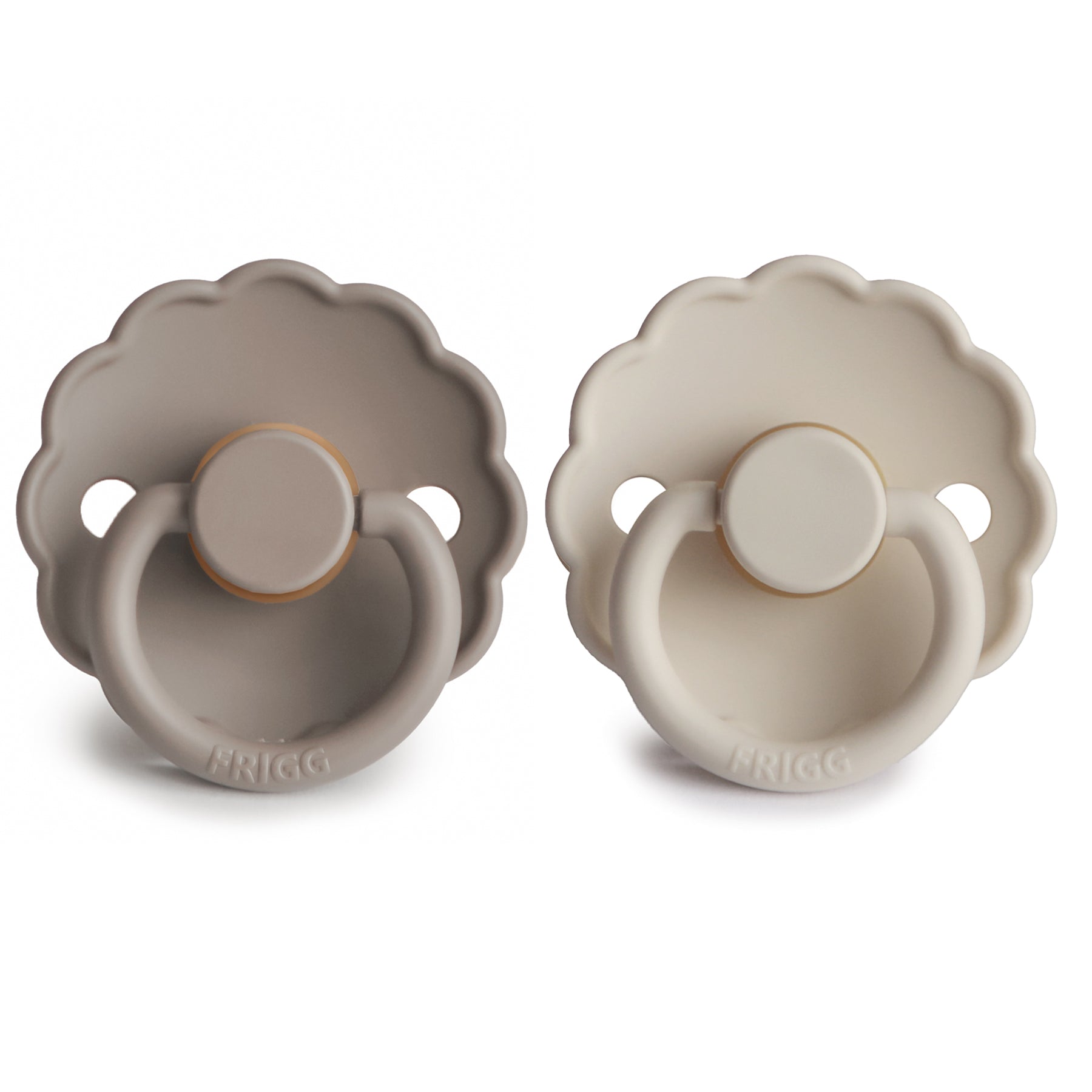 FRIGG Daisy Natural Rubber Pacifier 2-Pack {Drop Ship}