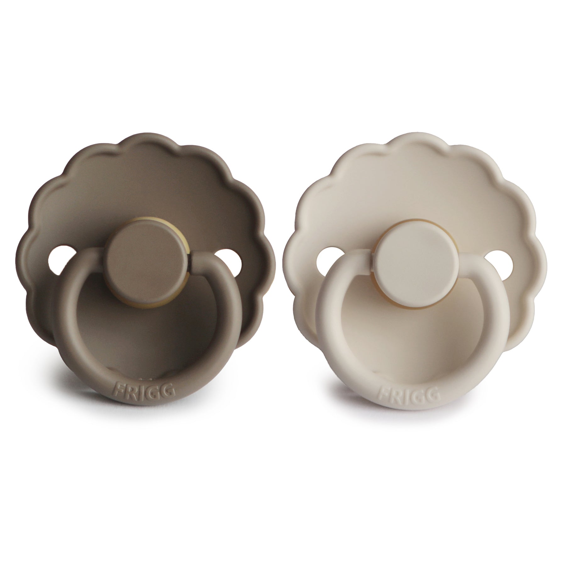 FRIGG Daisy Natural Rubber Pacifier 2-Pack {Drop Ship}
