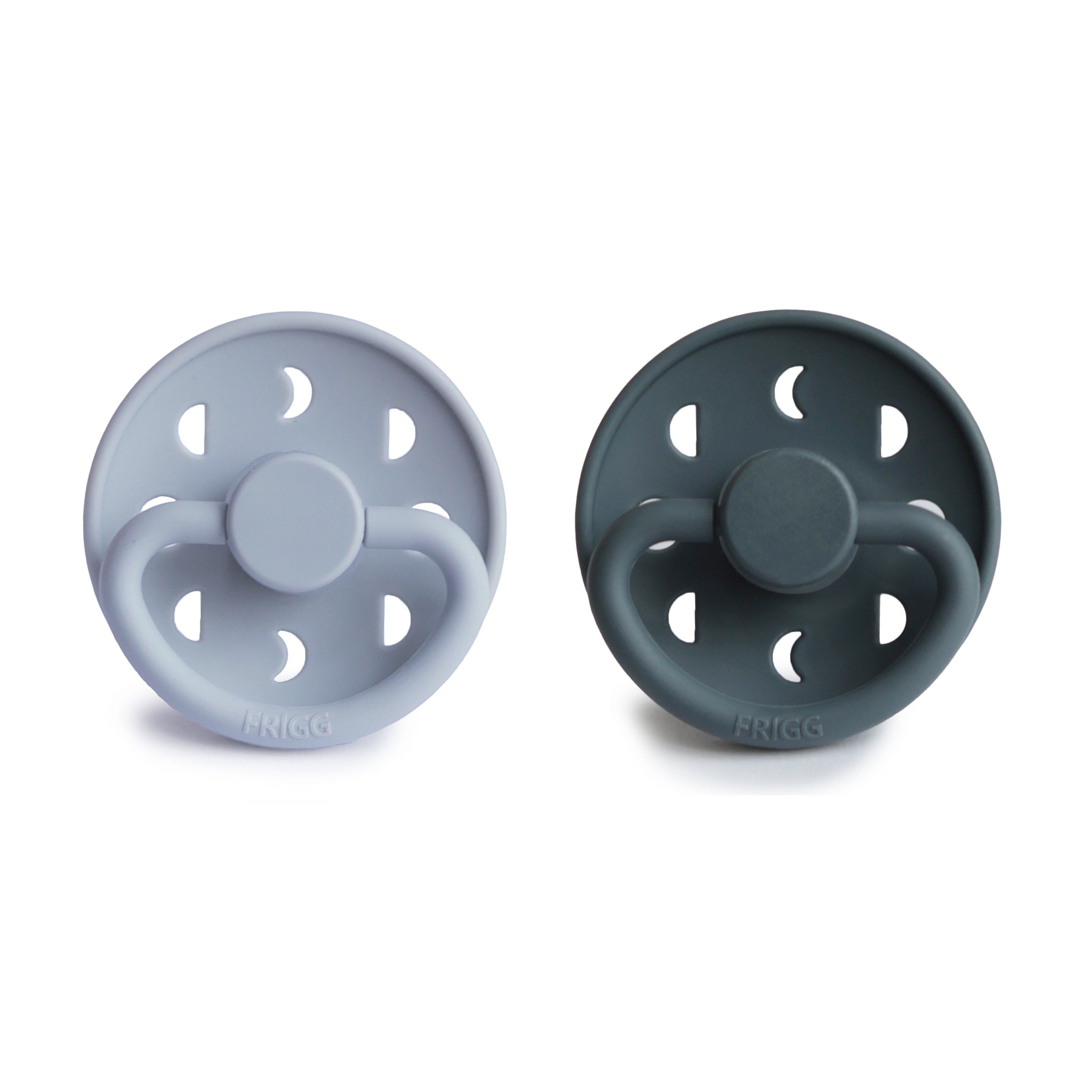 FRIGG Moon Silicone Pacifier 2-Pack {Drop Ship}