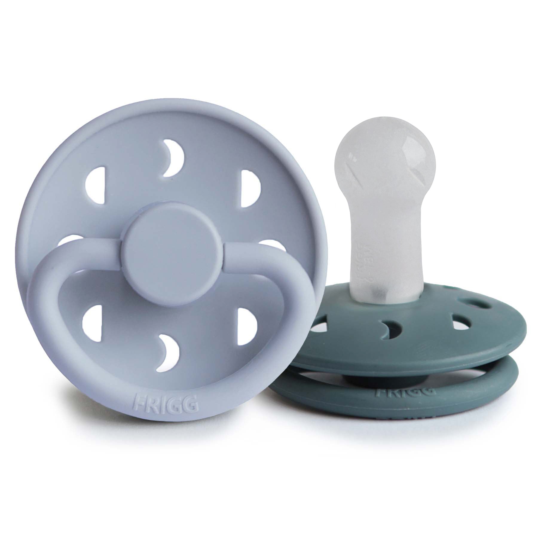 FRIGG Moon Silicone Pacifier 2-Pack {Drop Ship}