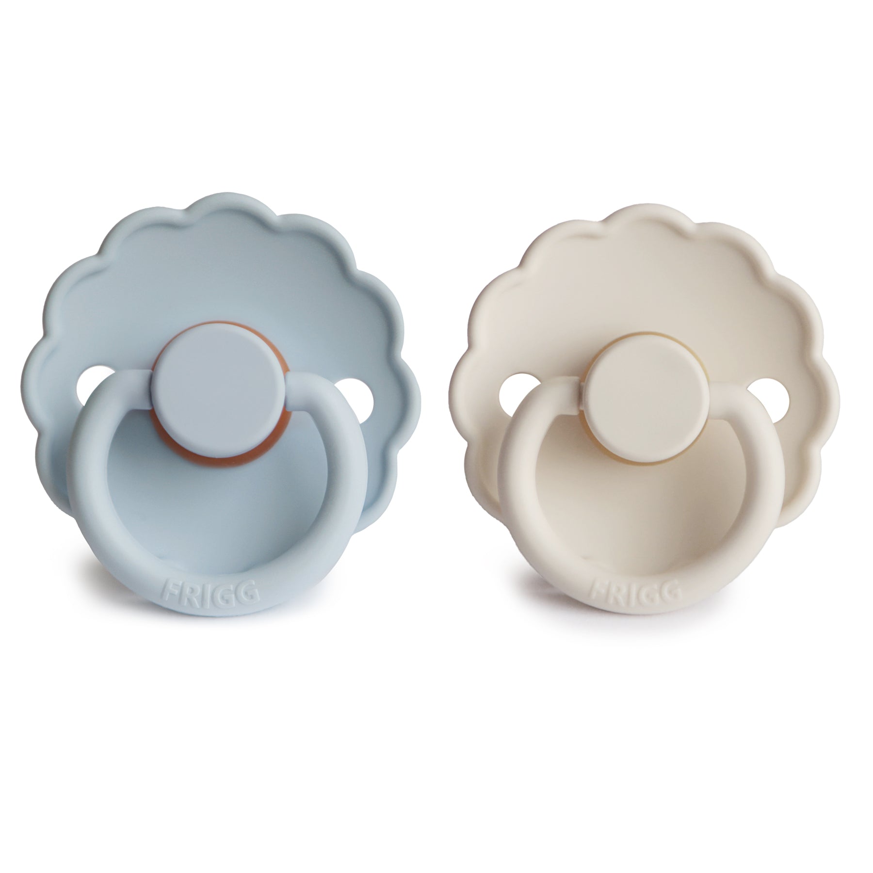 FRIGG Daisy Natural Rubber Pacifier 2-Pack {Drop Ship}