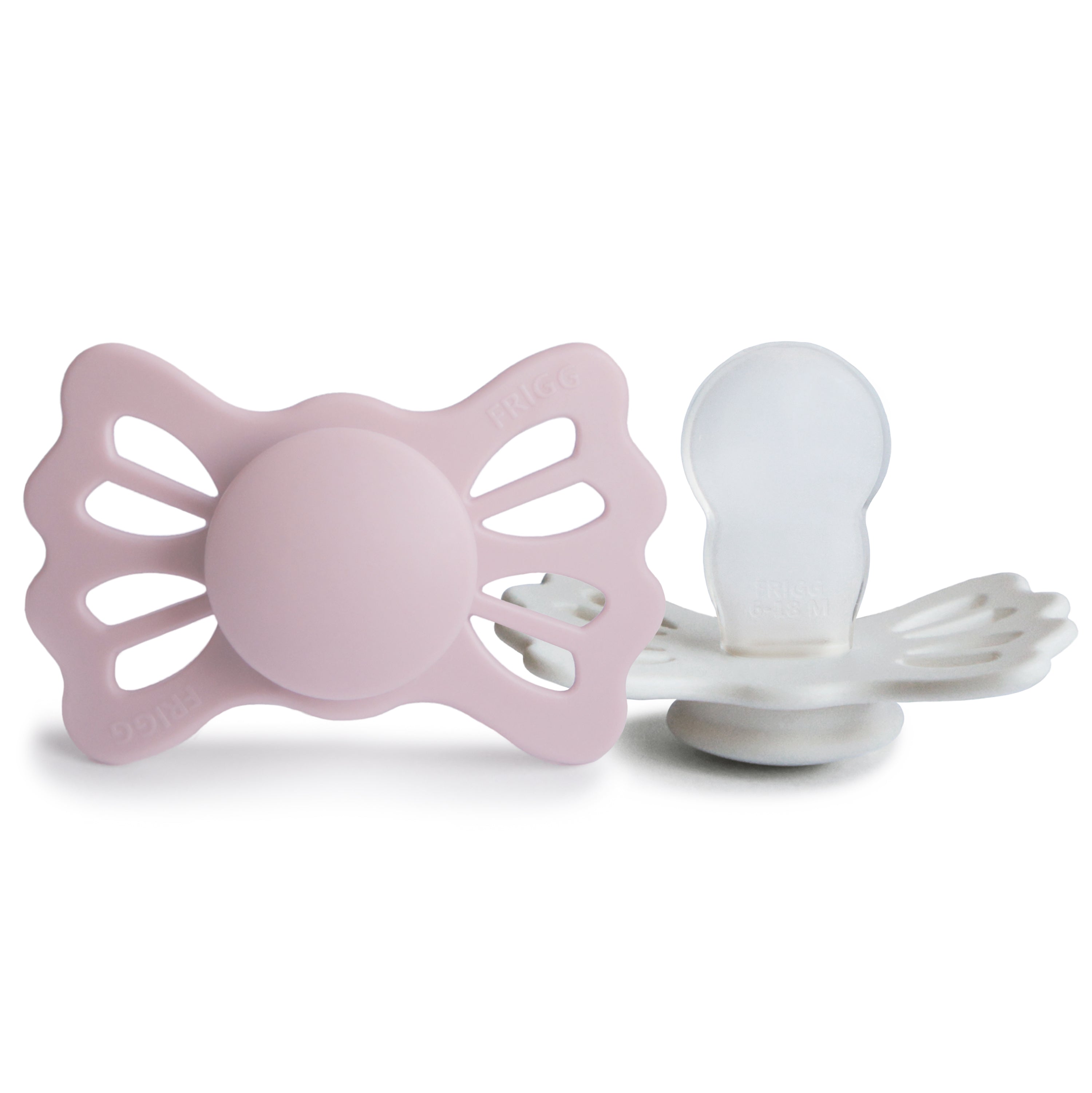 FRIGG Lucky Symmetrical Silicone Pacifier 2-Pack (6-18 Months) {Drop Ship}