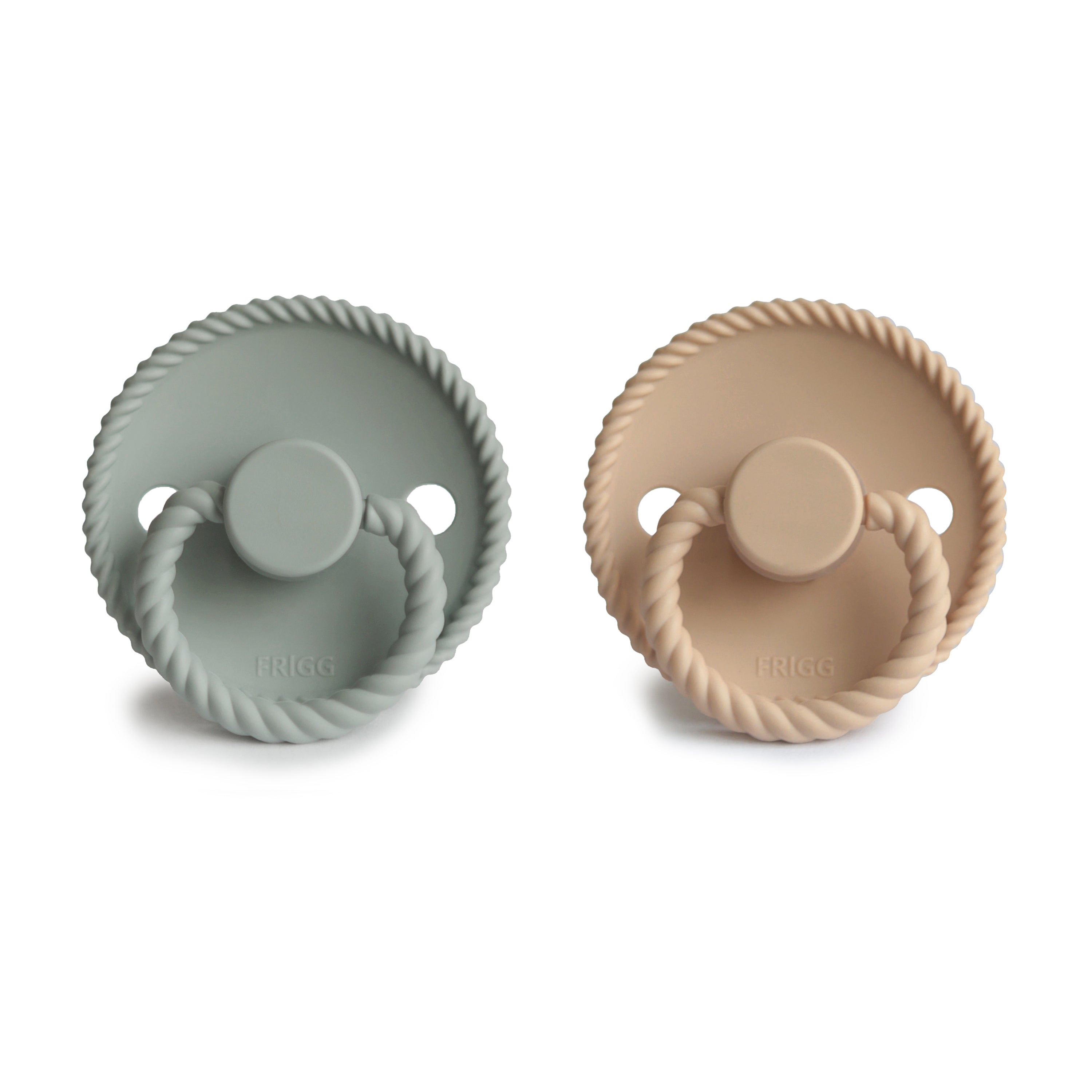 FRIGG Rope Silicone Pacifier 2-Pack {Drop Ship}