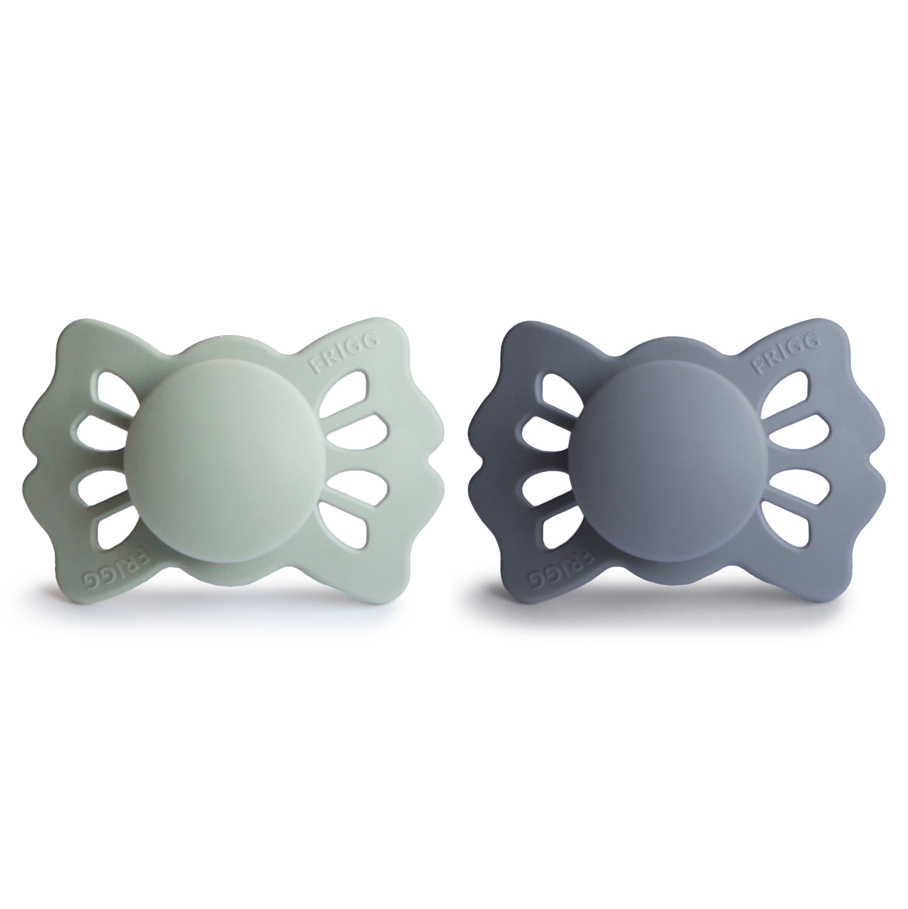 FRIGG Lucky Symmetrical Silicone Pacifier 2-Pack (0-6 Months) {Drop Ship}