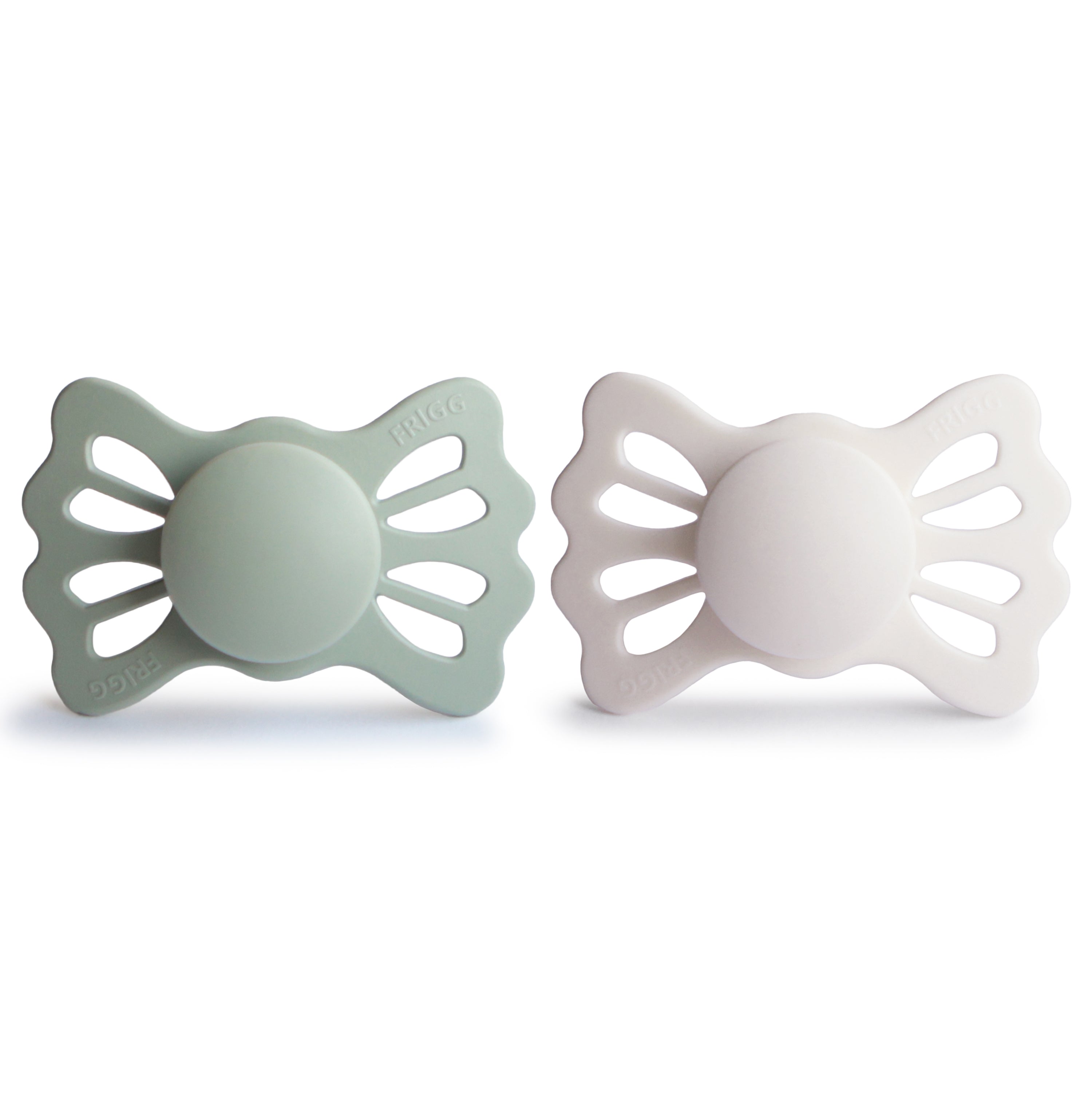 FRIGG Lucky Symmetrical Silicone Pacifier 2-Pack (6-18 Months) {Drop Ship}