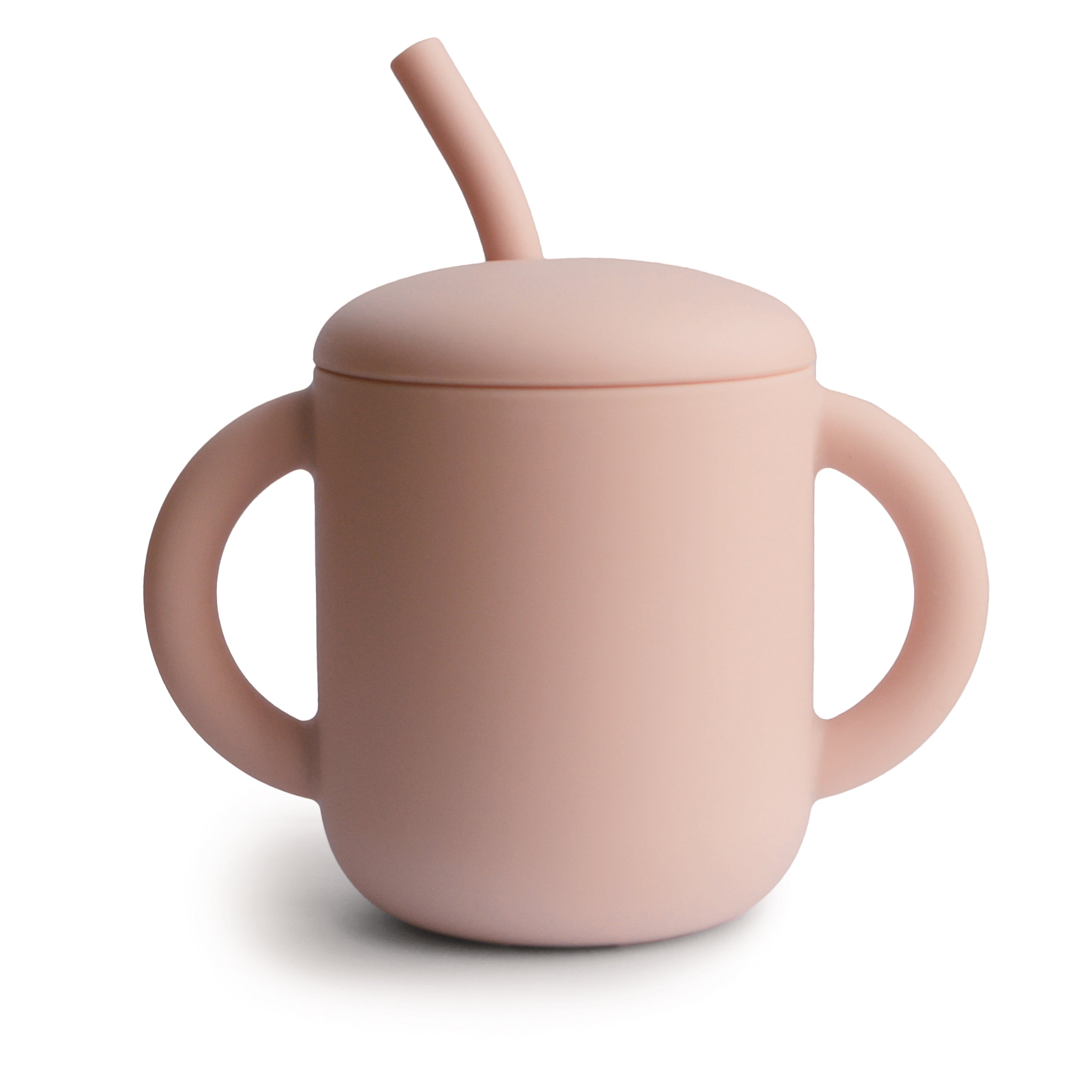 Silicone Training Cup + Straw {Drop Ship}