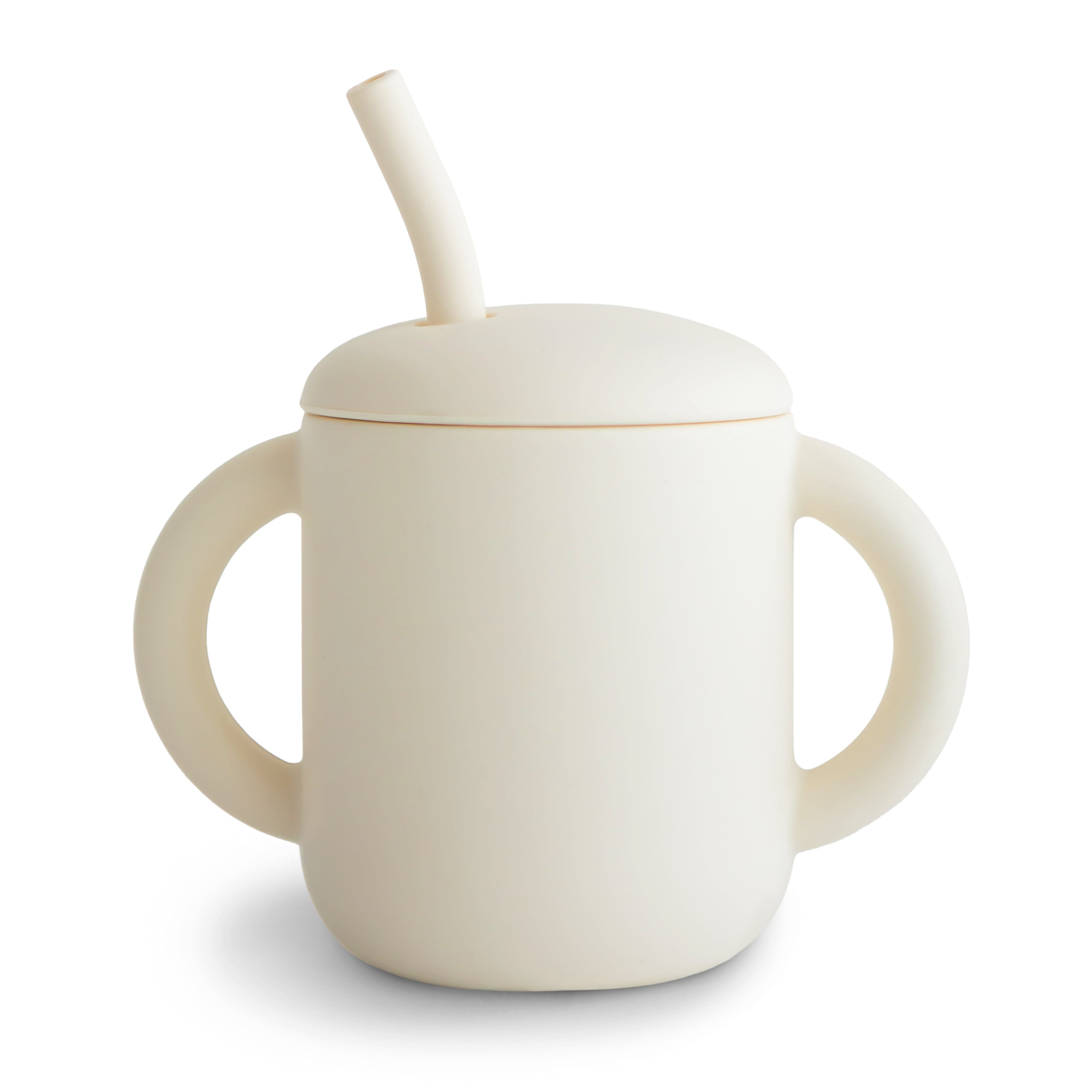 Silicone Training Cup + Straw {Drop Ship}