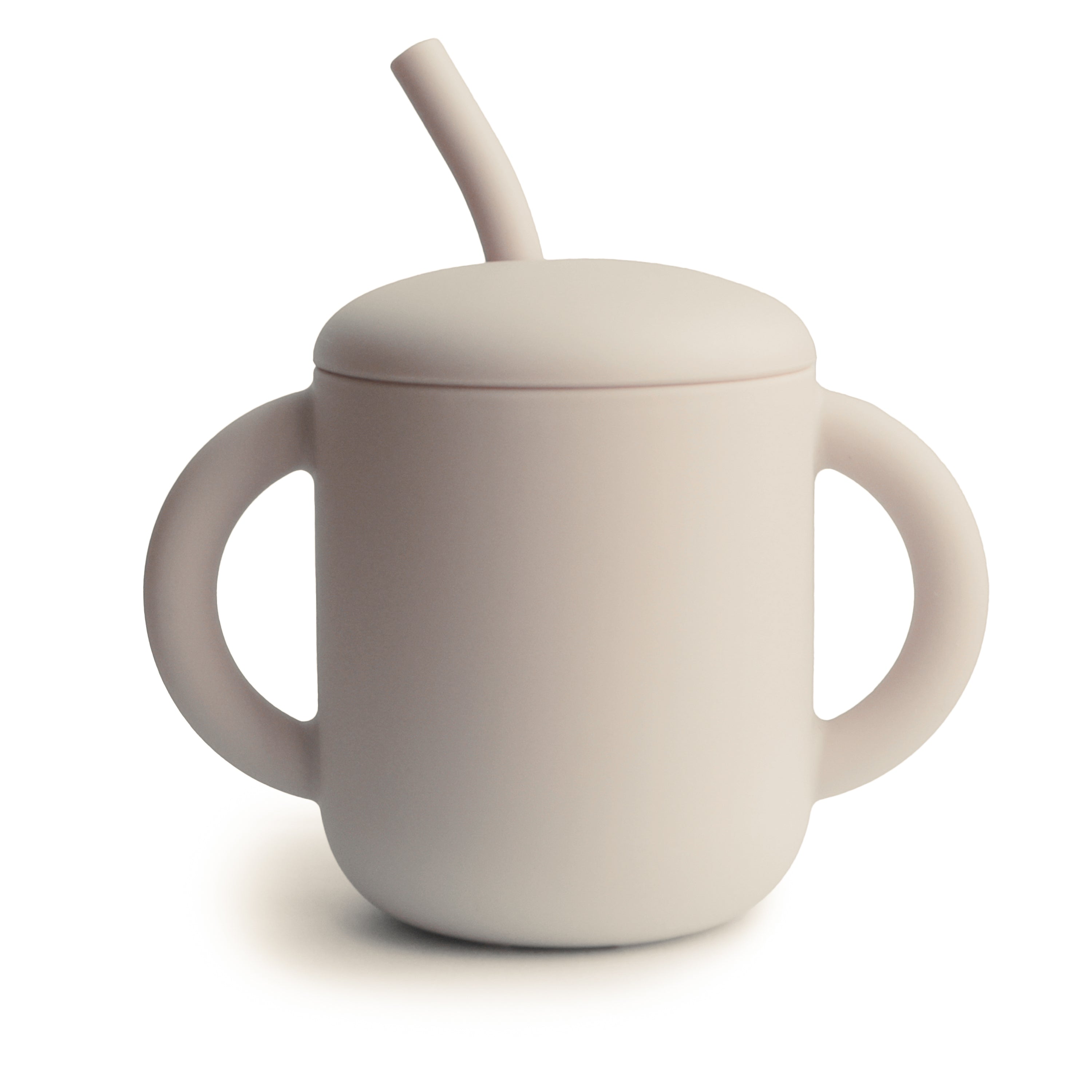 Silicone Training Cup + Straw {Drop Ship}