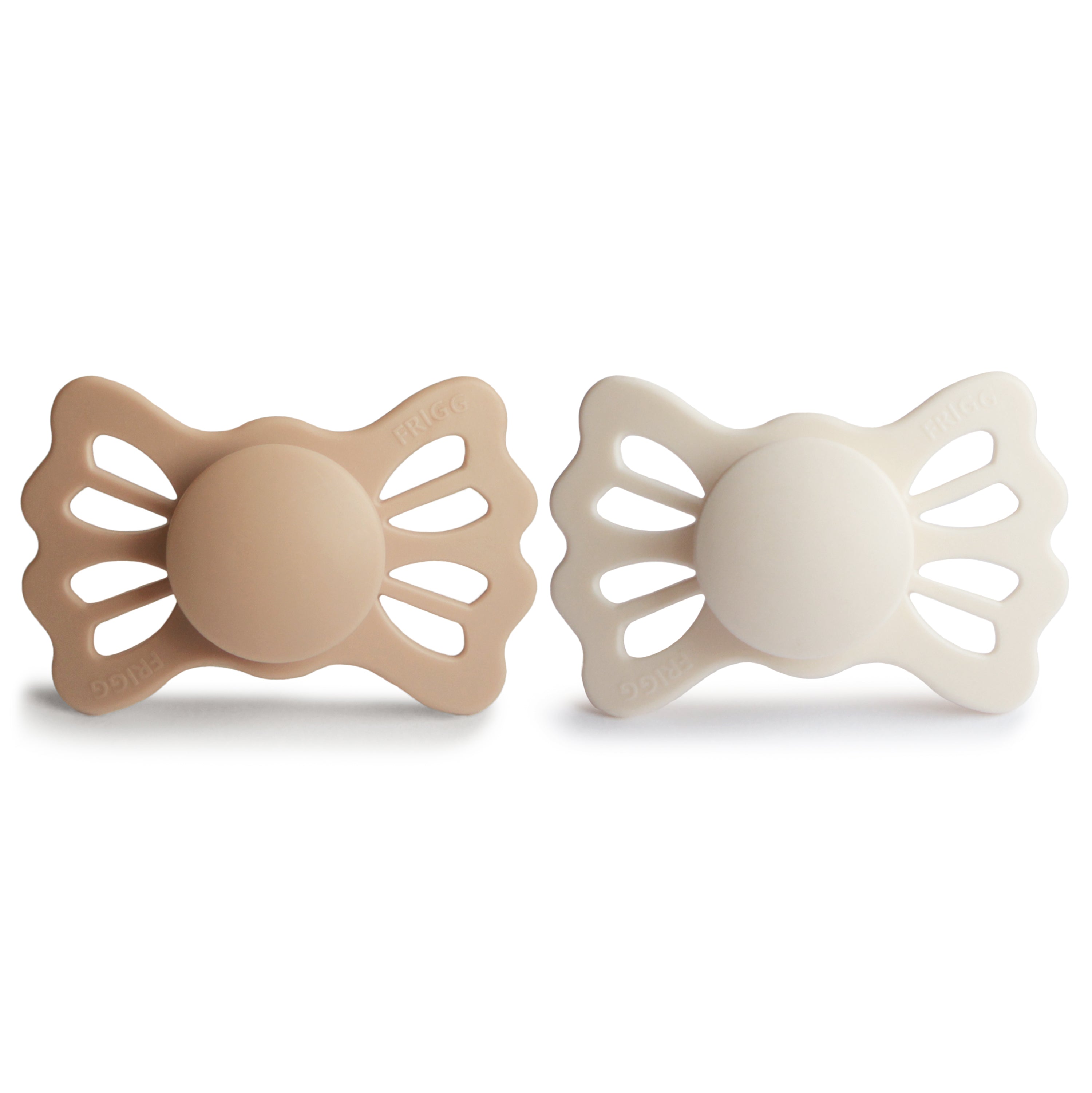 FRIGG Lucky Symmetrical Silicone Pacifier 2-Pack (6-18 Months) {Drop Ship}
