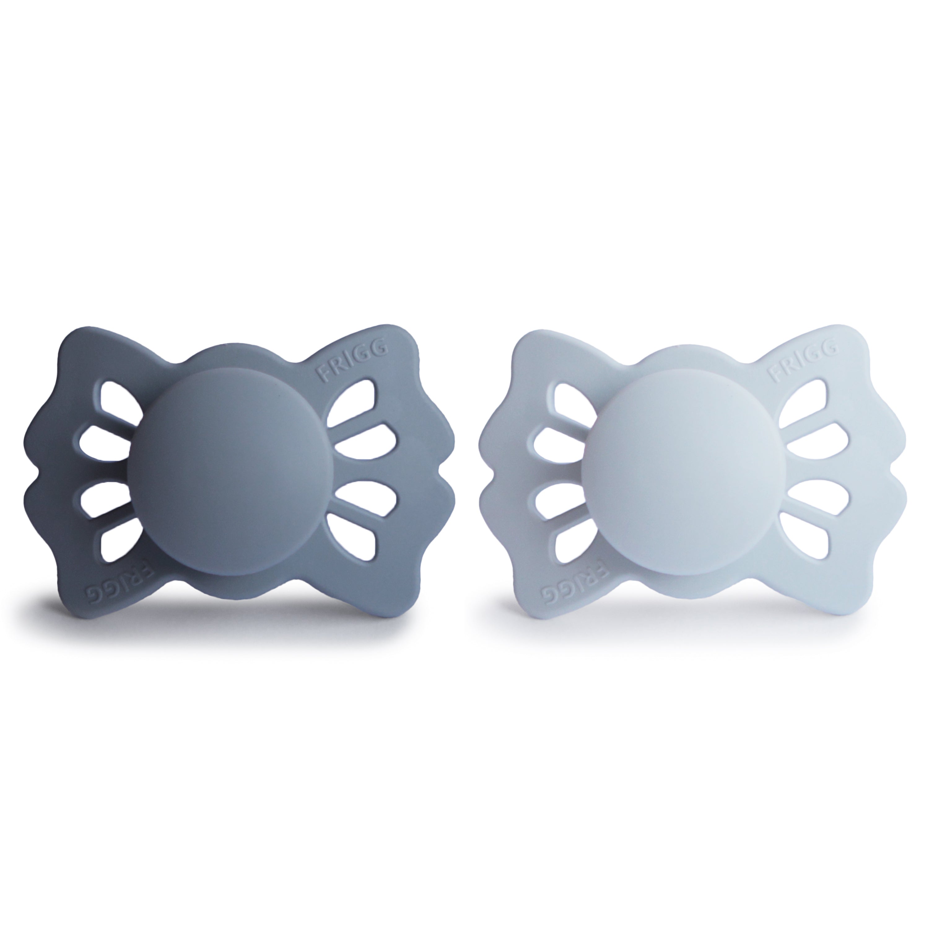 FRIGG Lucky Symmetrical Silicone Pacifier 2-Pack (0-6 Months) {Drop Ship}