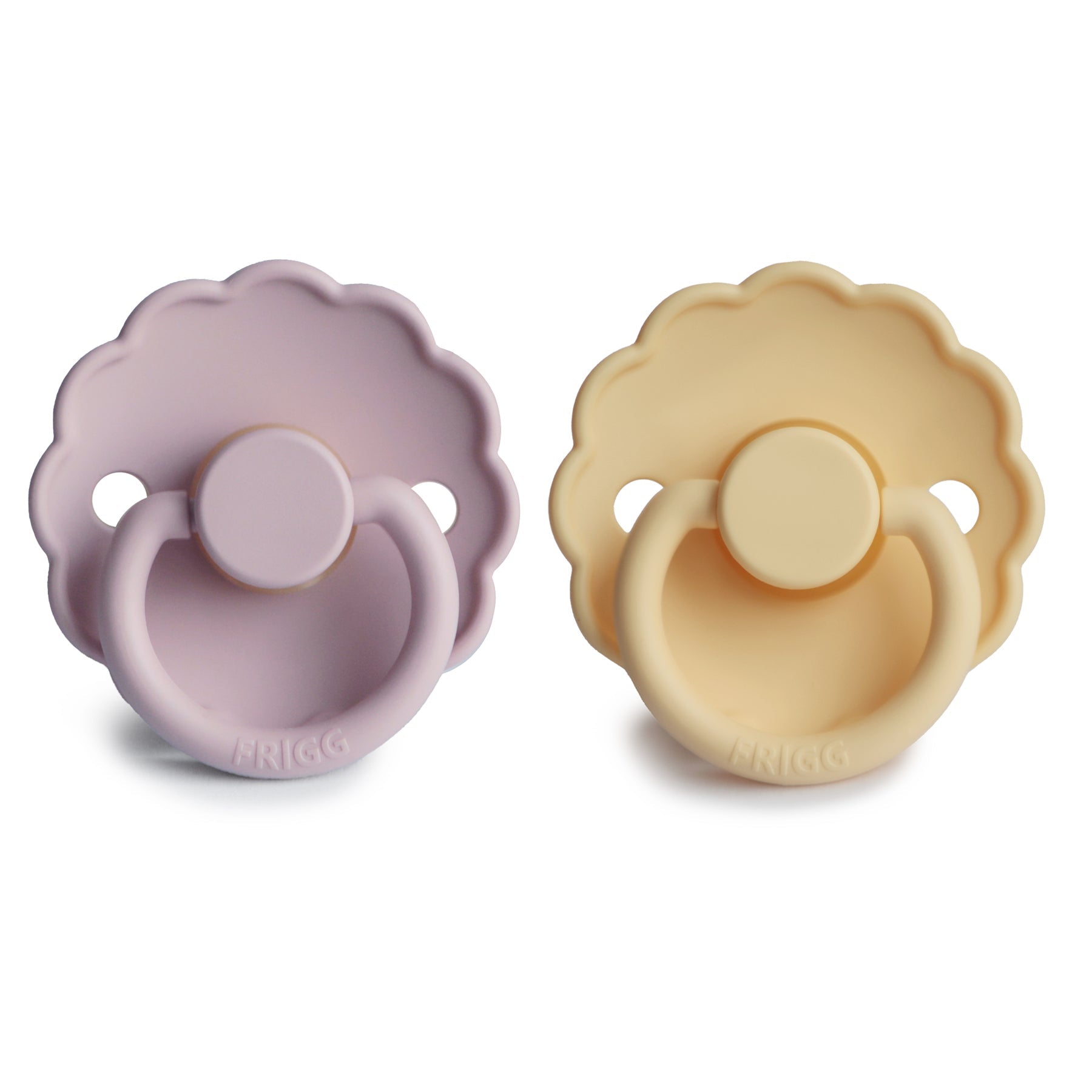 FRIGG Daisy Natural Rubber Pacifier 2-Pack {Drop Ship}