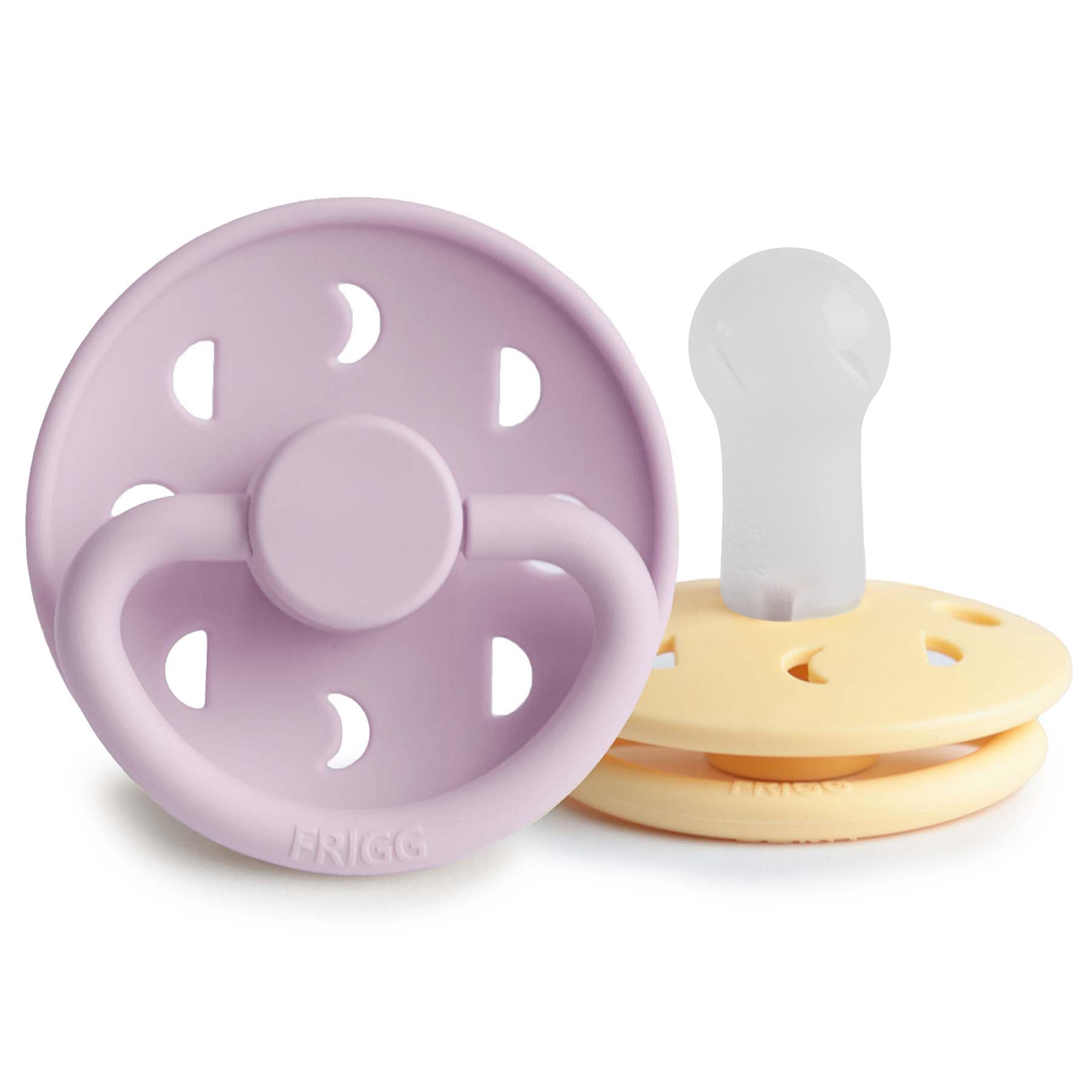 FRIGG Moon Silicone Pacifier 2-Pack {Drop Ship}