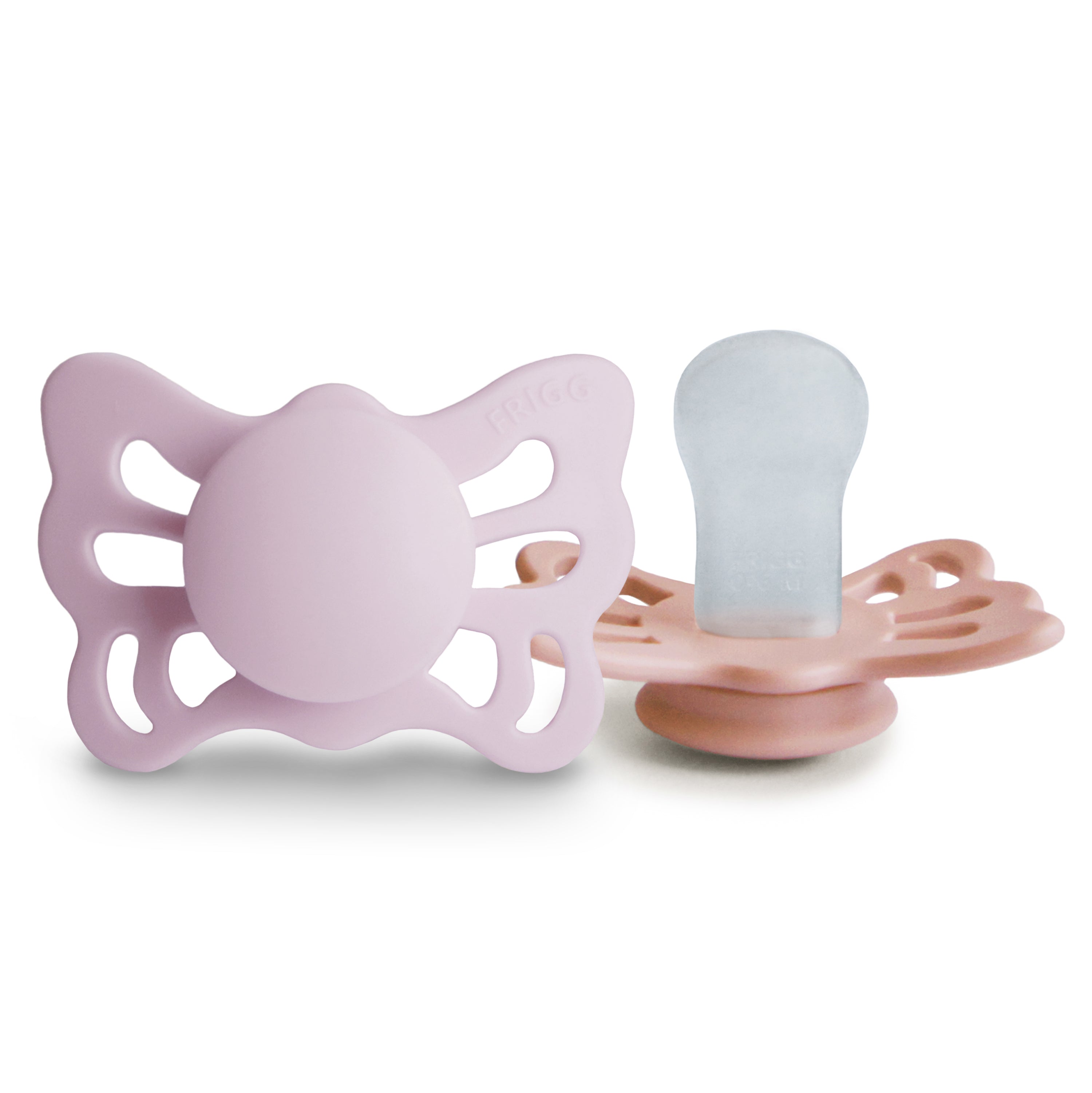 FRIGG Butterfly Anatomical Silicone Pacifier 2-Pack (0-6 Months) {Drop Ship}