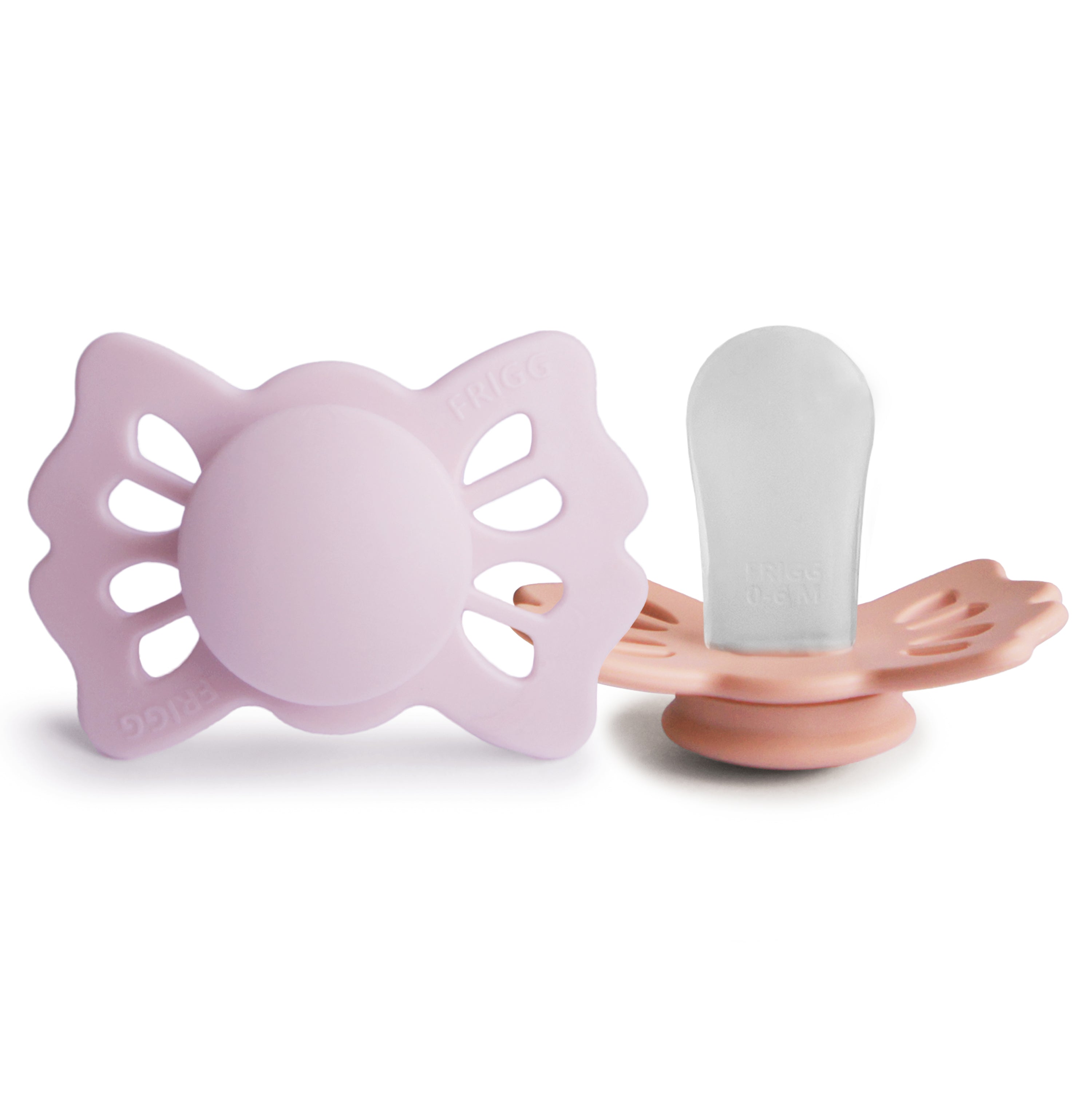 FRIGG Lucky Symmetrical Silicone Pacifier 2-Pack (0-6 Months) {Drop Ship}