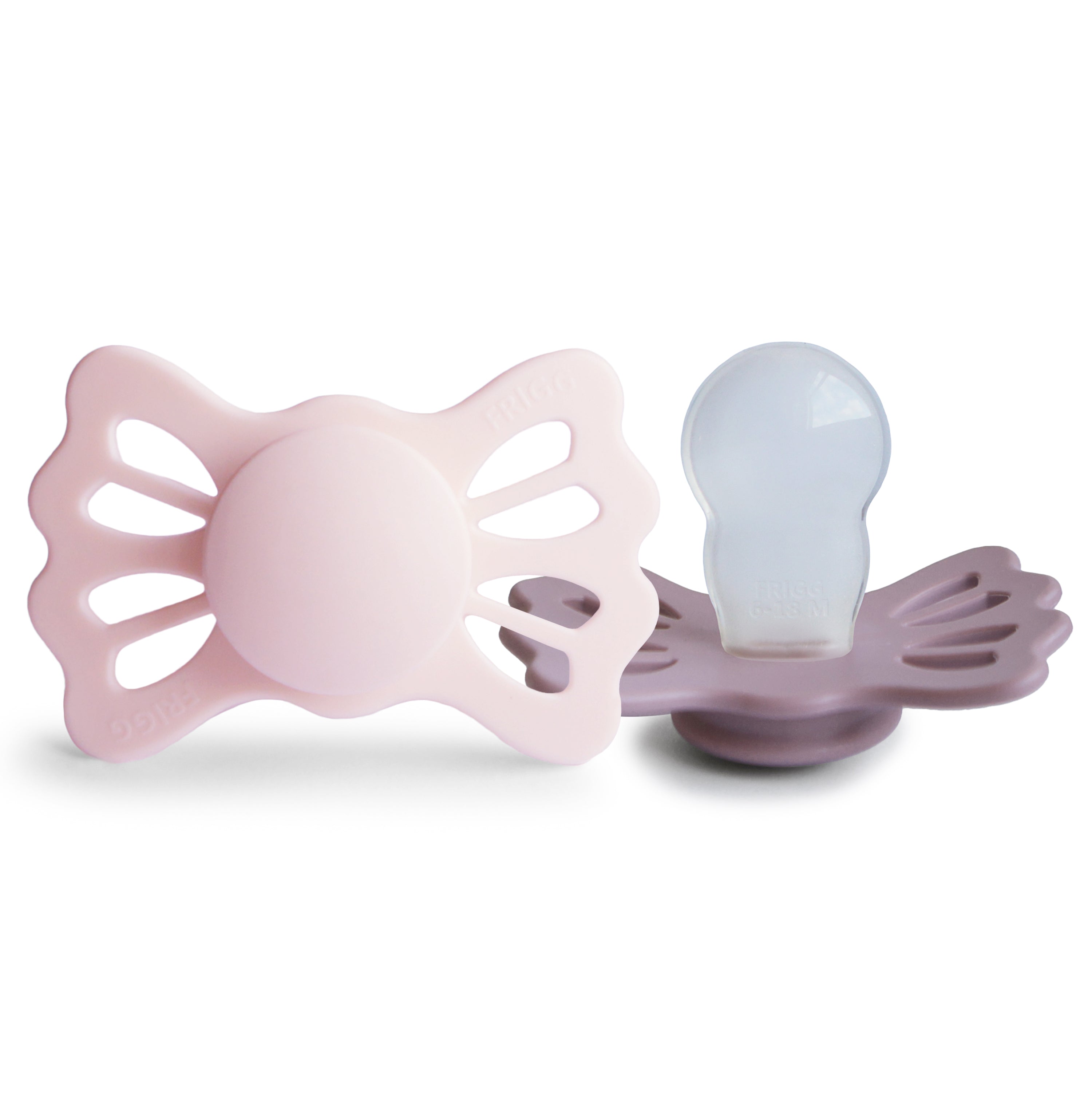 FRIGG Lucky Symmetrical Silicone Pacifier 2-Pack (6-18 Months) {Drop Ship}