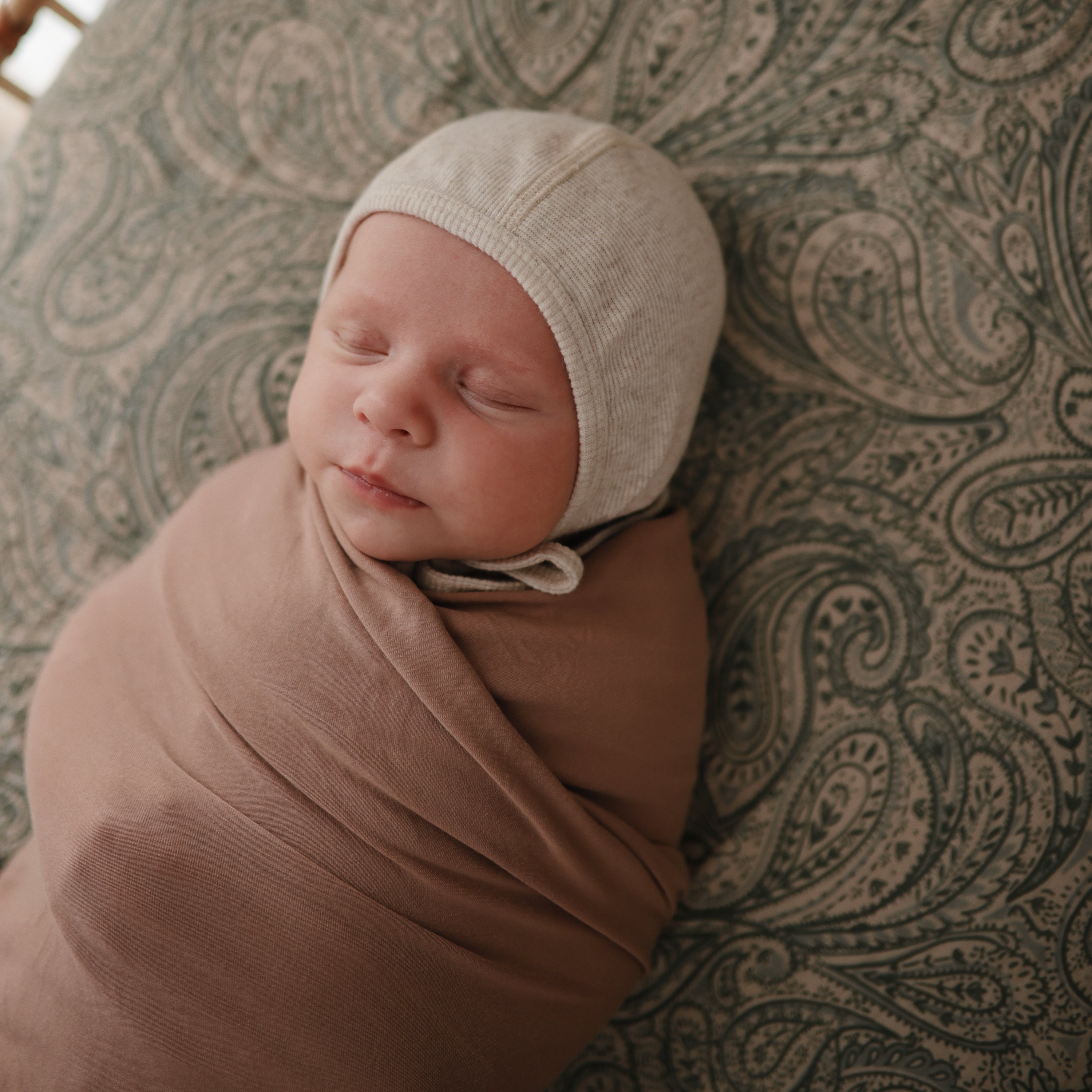Ribbed Baby Bonnet {Drop Ship}