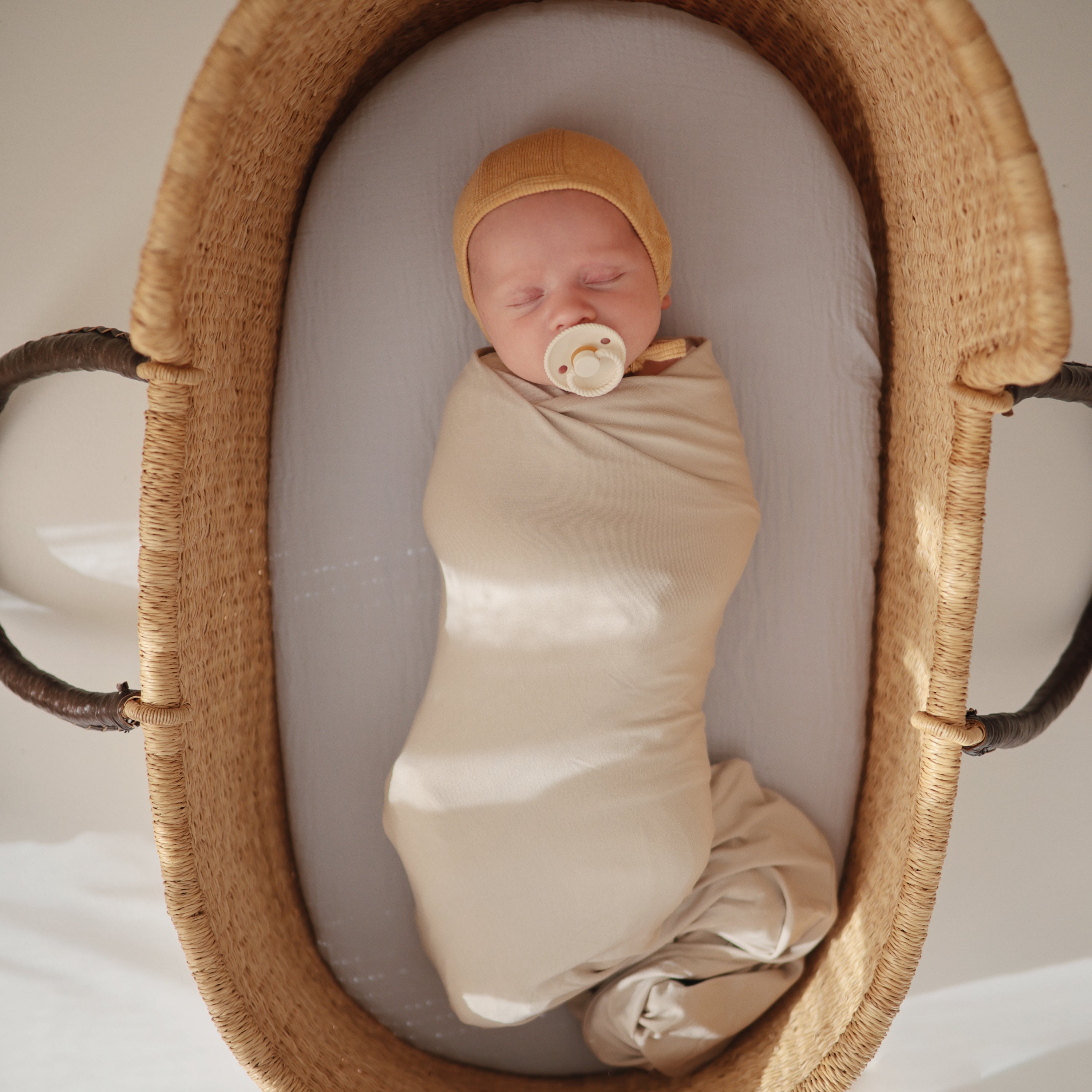 FRIGG Rope Natural Rubber Pacifier 2-Pack {Drop Ship}