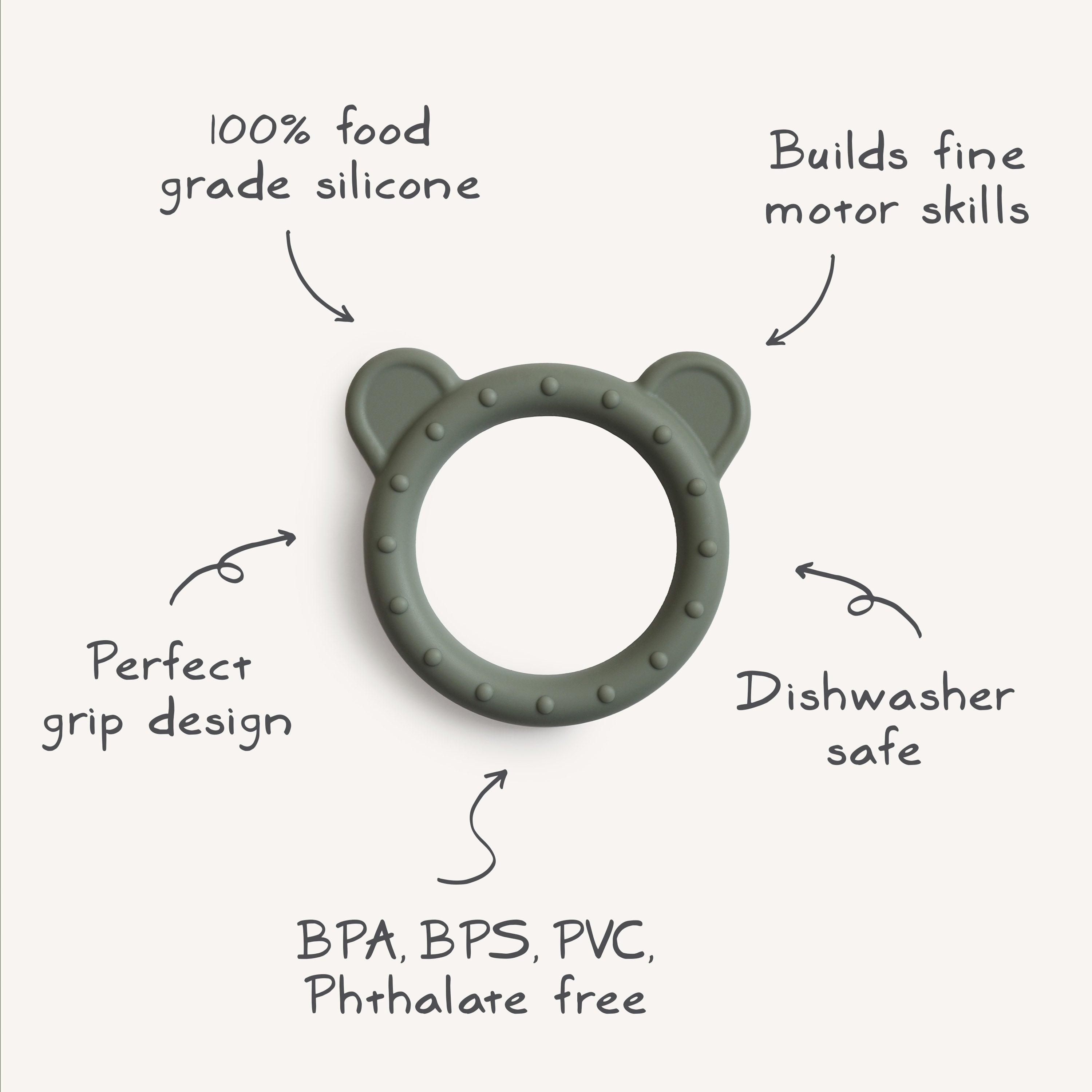Bear Teether {Drop Ship}