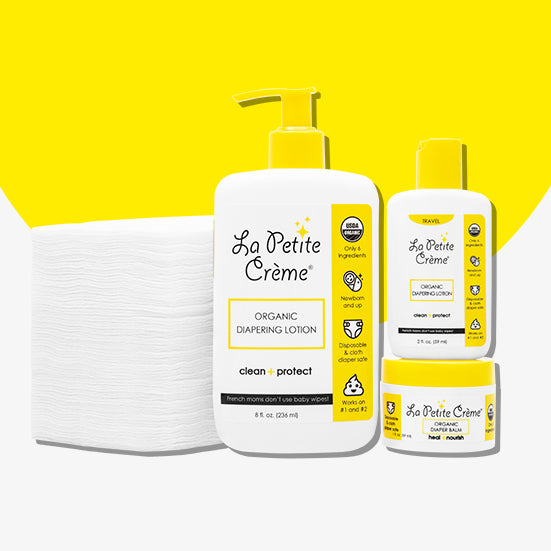 Organic French Diaper Care - Gift Set (Disposable Pads) {Drop Ship}