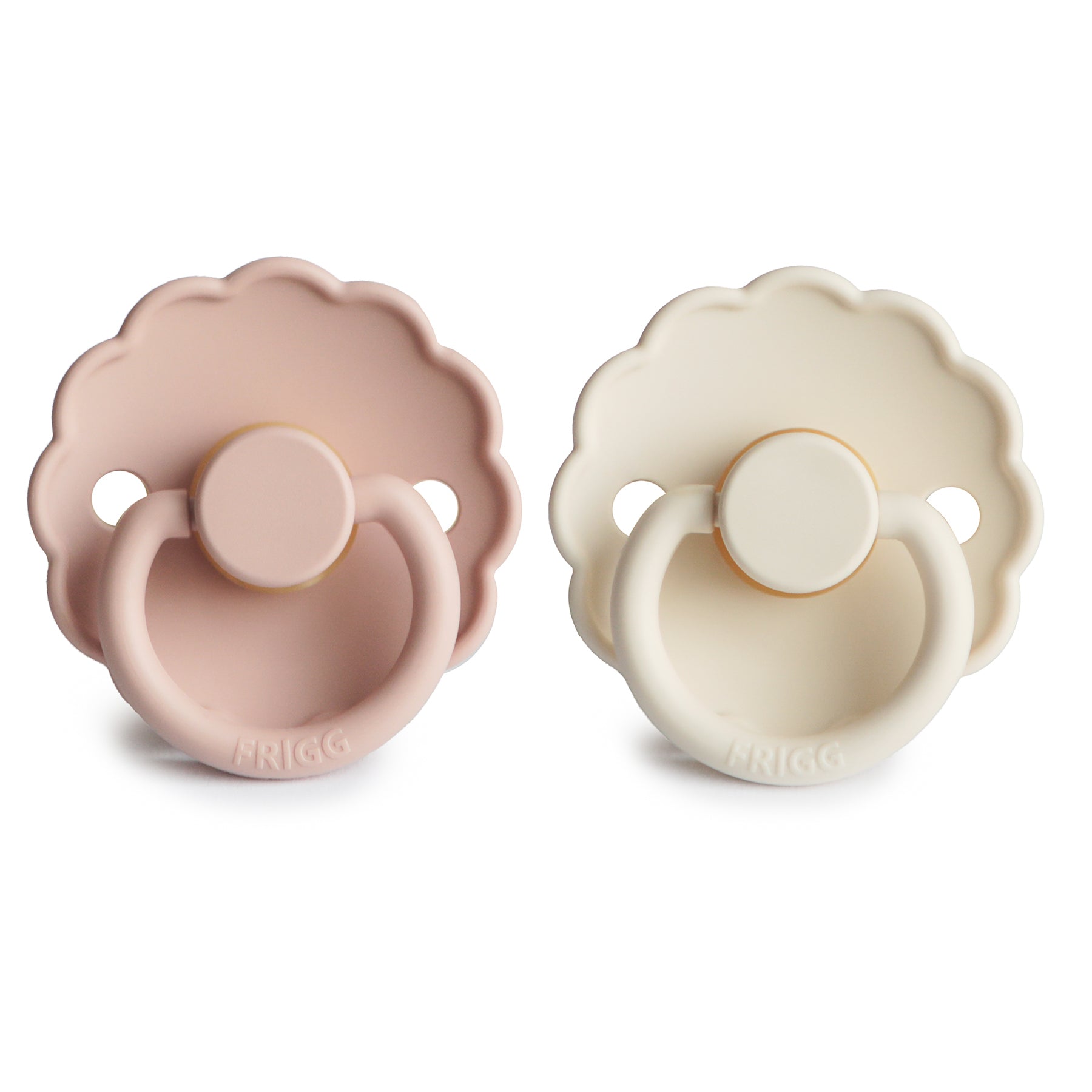 FRIGG Daisy Natural Rubber Pacifier 2-Pack {Drop Ship}