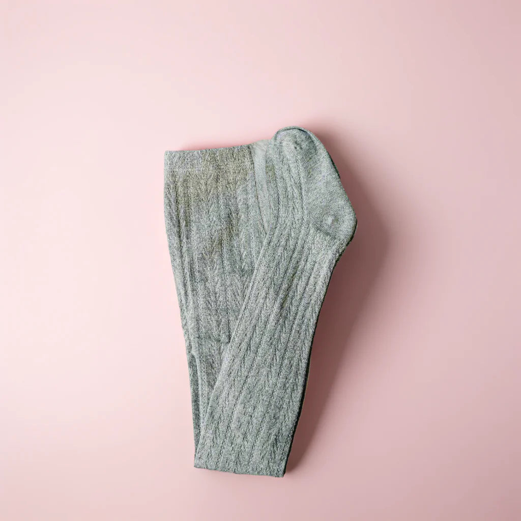 Little Love Bug Cable Knit Tights {DROP SHIP}