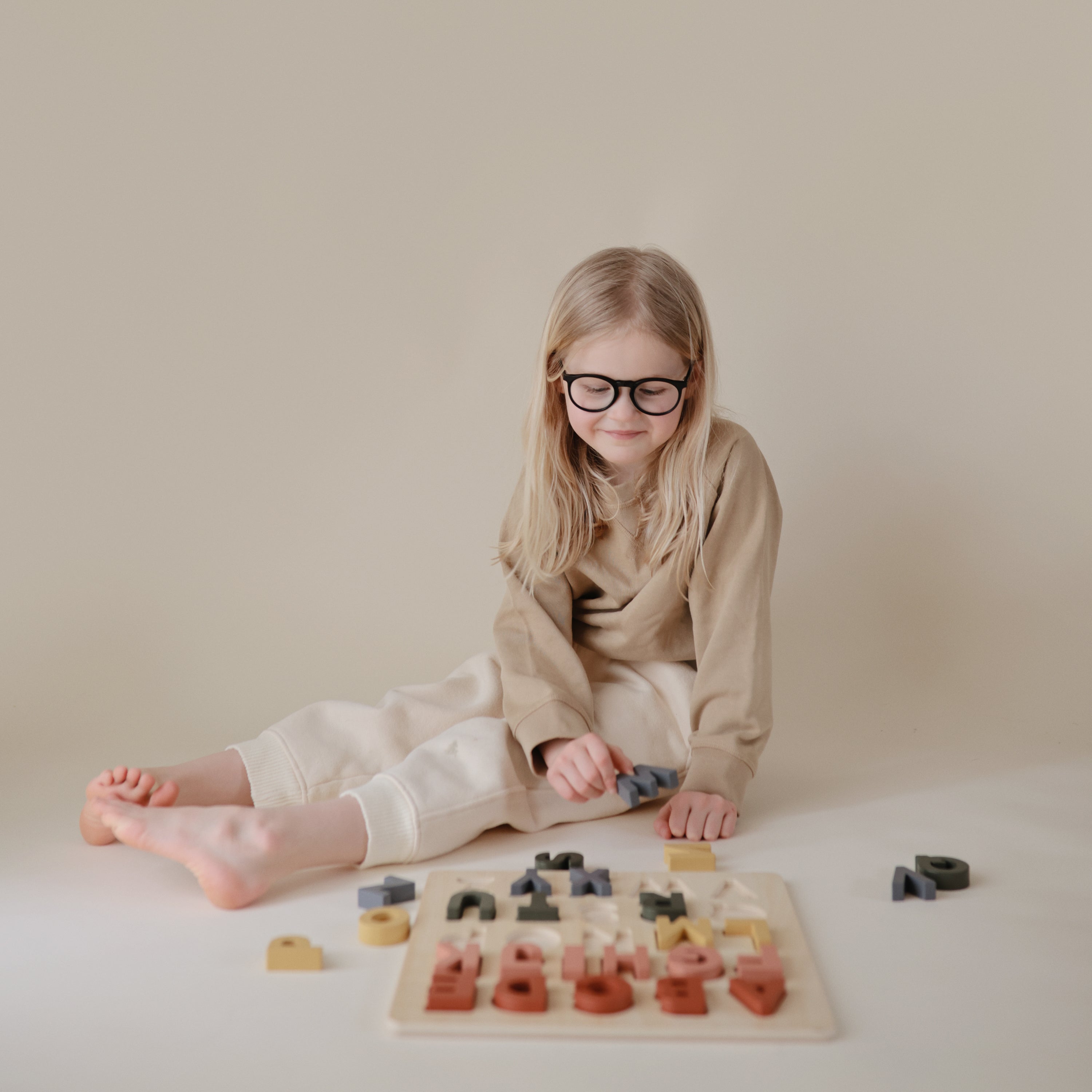 Wooden Alphabet Puzzle {Drop Ship}