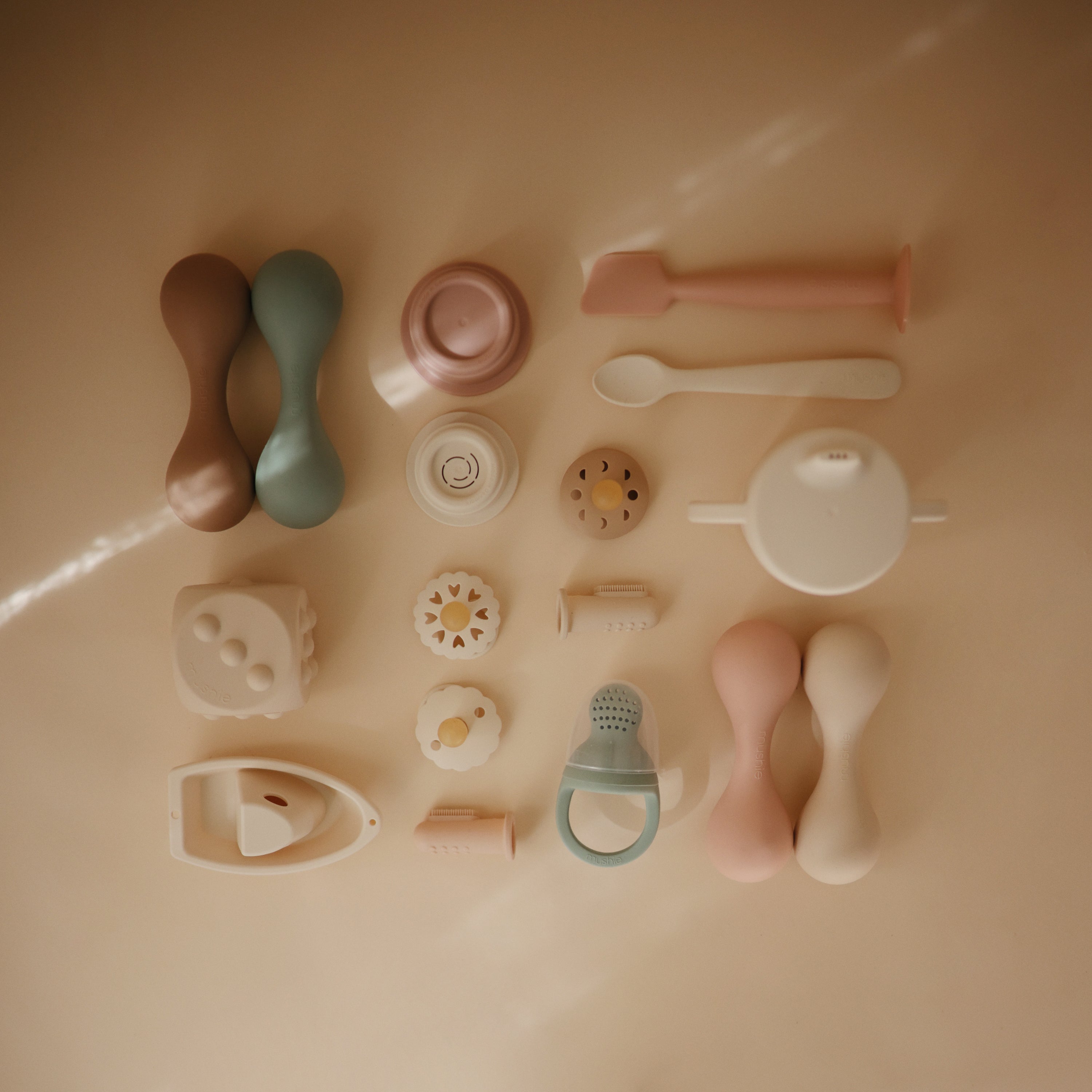 Silicone Baby Rattle Toy {Drop Ship}