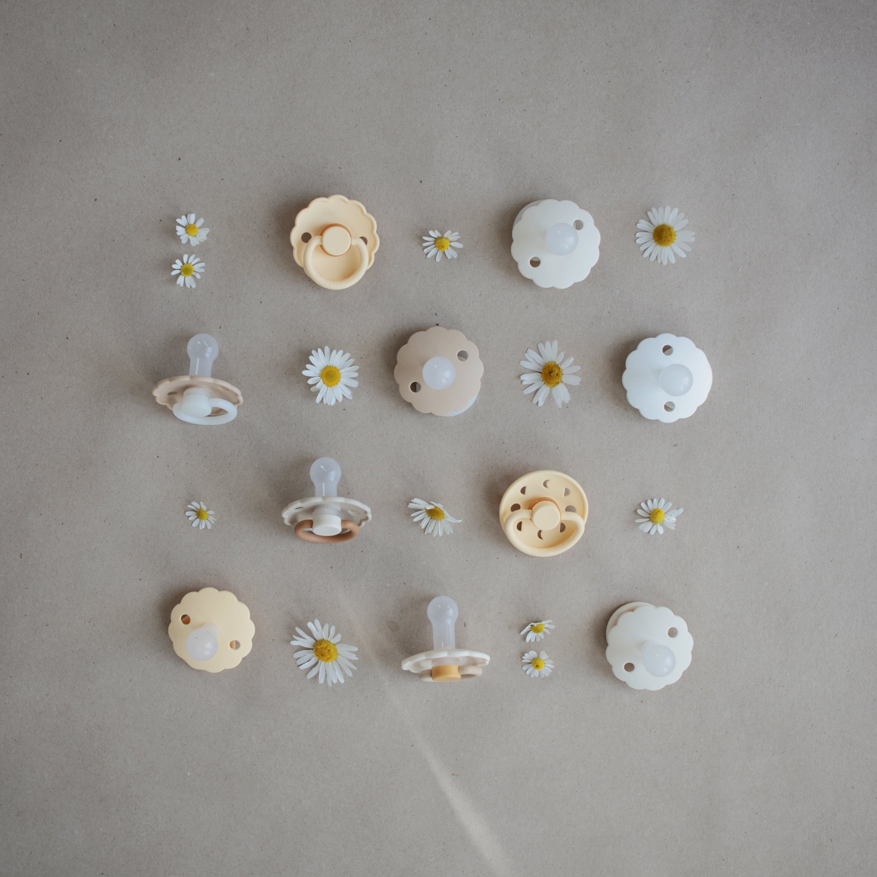 FRIGG Daisy Silicone Pacifier 2-Pack {Drop Ship}