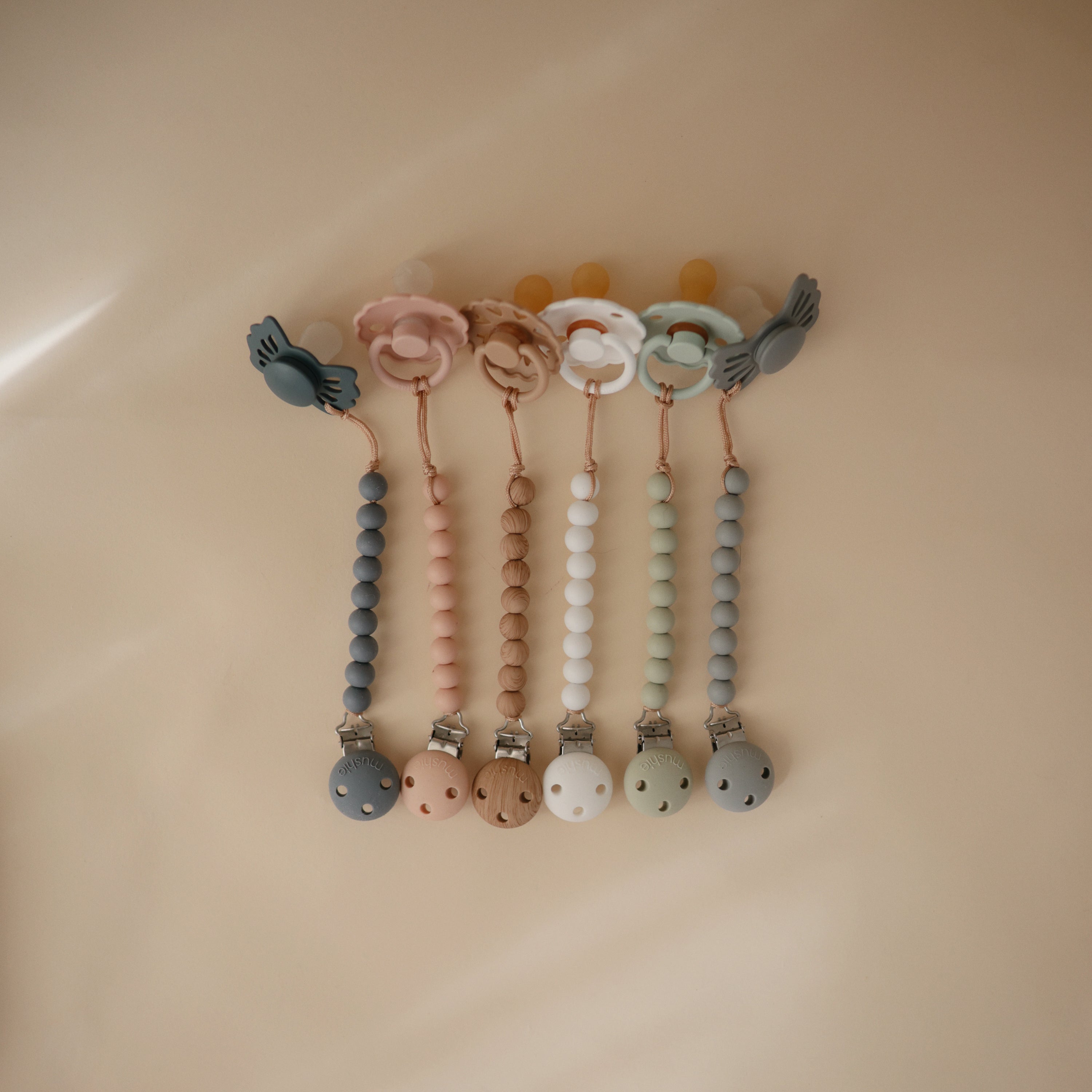 FRIGG Lucky Symmetrical Silicone Pacifier 2-Pack (0-6 Months) {Drop Ship}