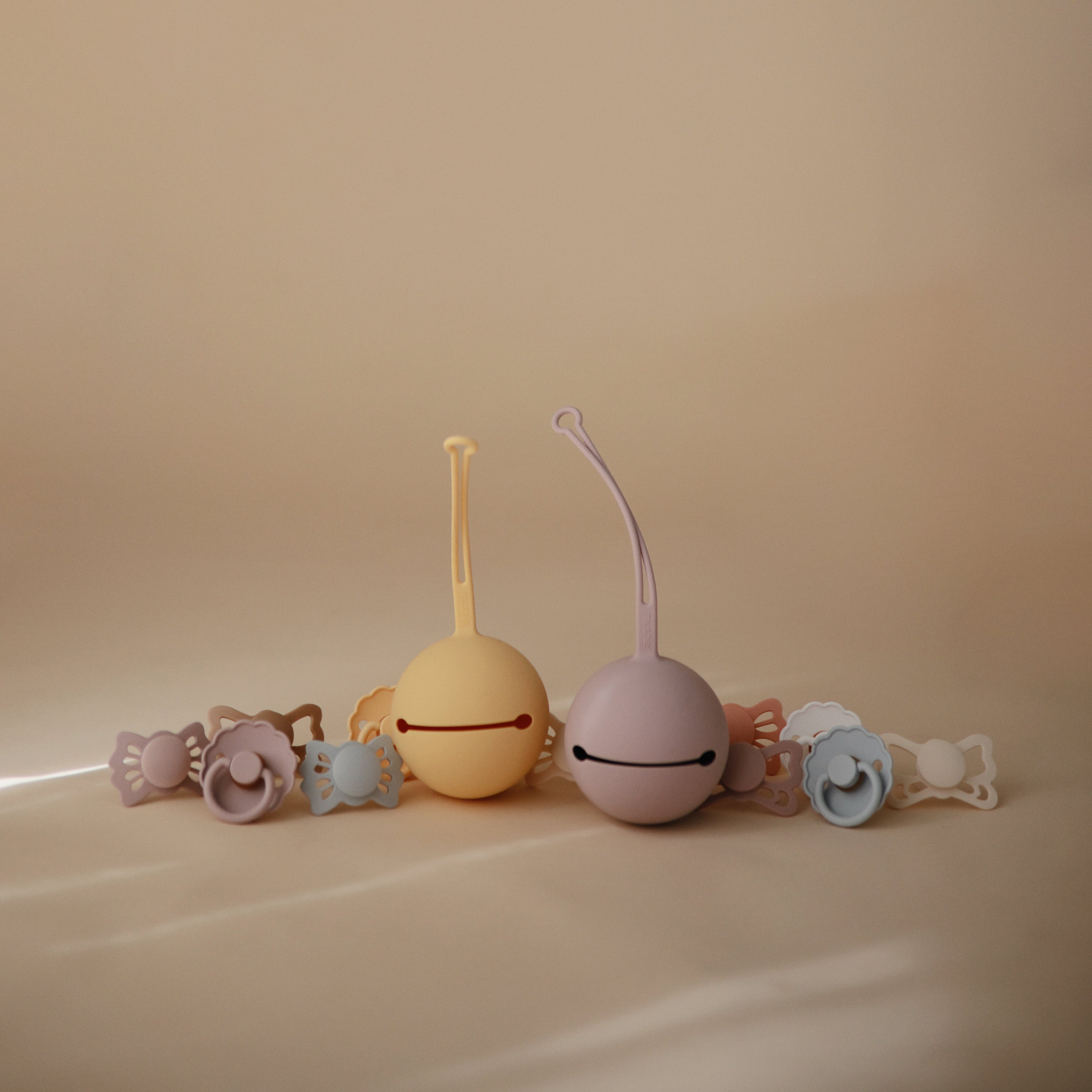 FRIGG Lucky Symmetrical Silicone Pacifier 2-Pack (0-6 Months) {Drop Ship}
