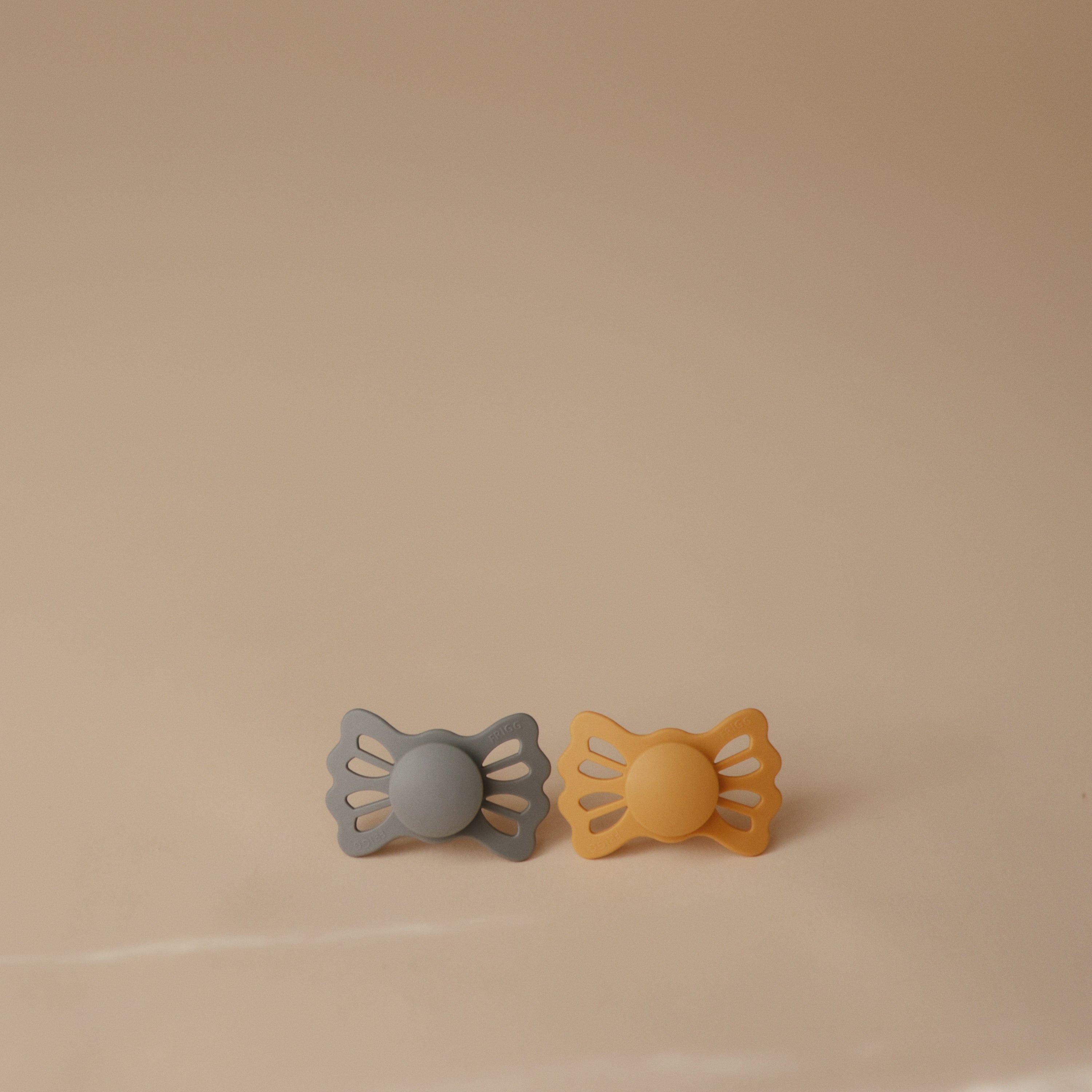 FRIGG Lucky Symmetrical Silicone Pacifier 2-Pack (6-18 Months) {Drop Ship}