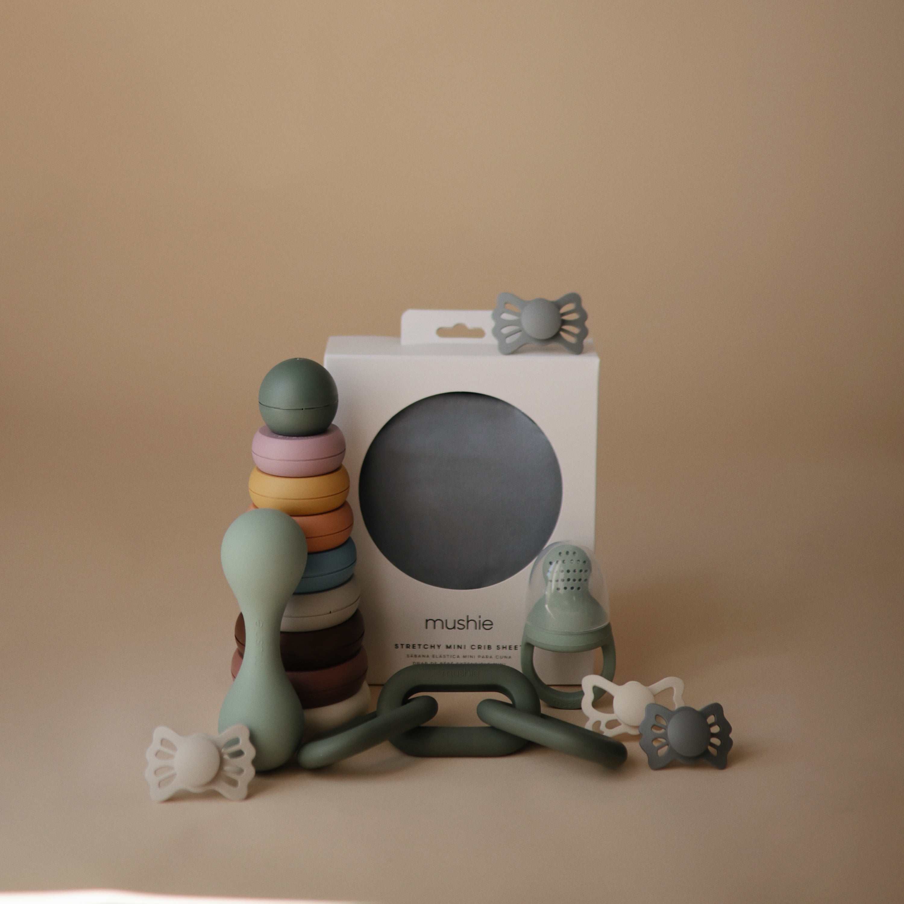 FRIGG Lucky Symmetrical Silicone Pacifier 2-Pack (6-18 Months) {Drop Ship}